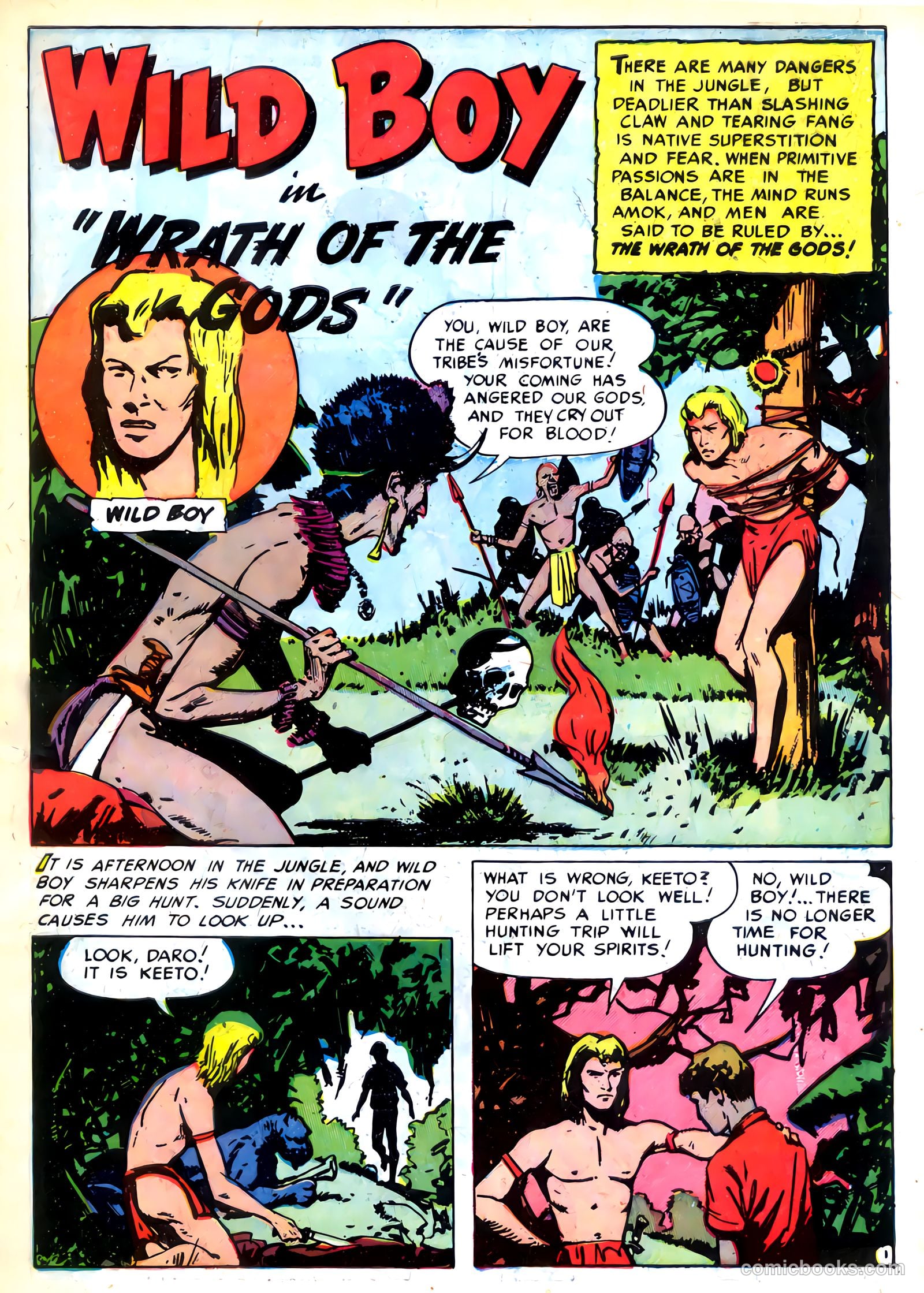 Wild Boy #6 (1952) — page 3 of 36