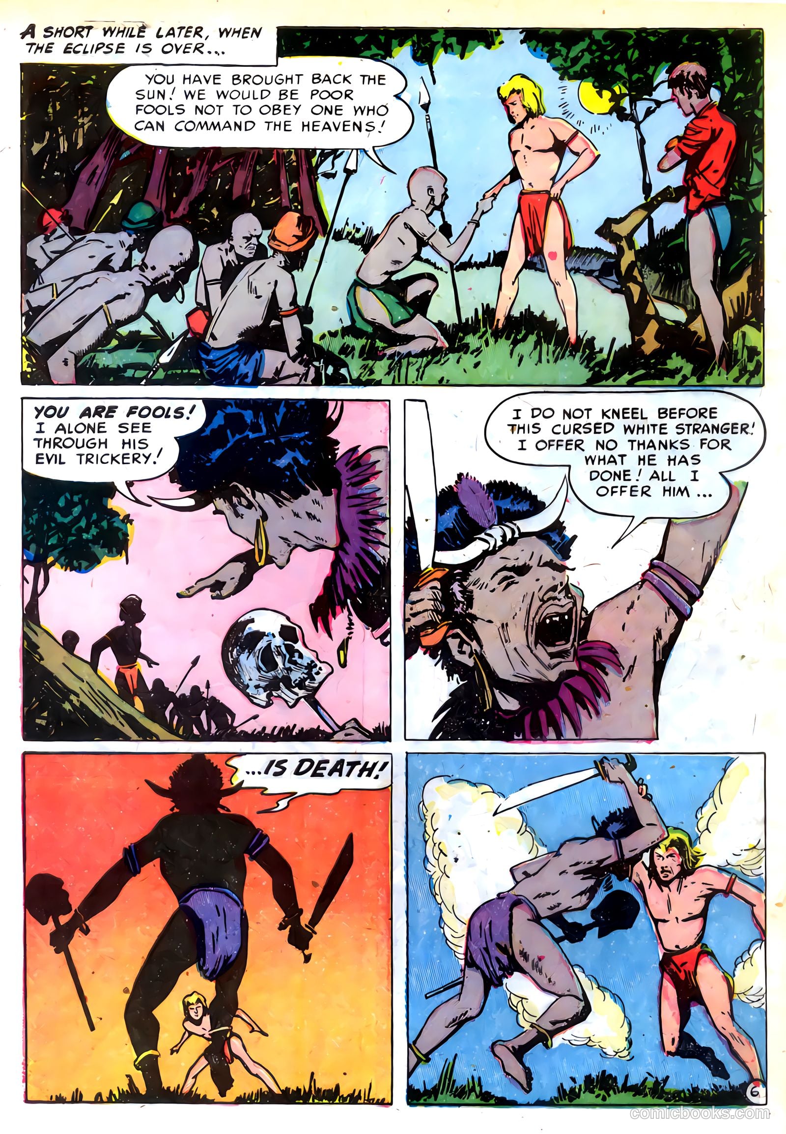 Wild Boy #6 (1952) — page 8 of 36