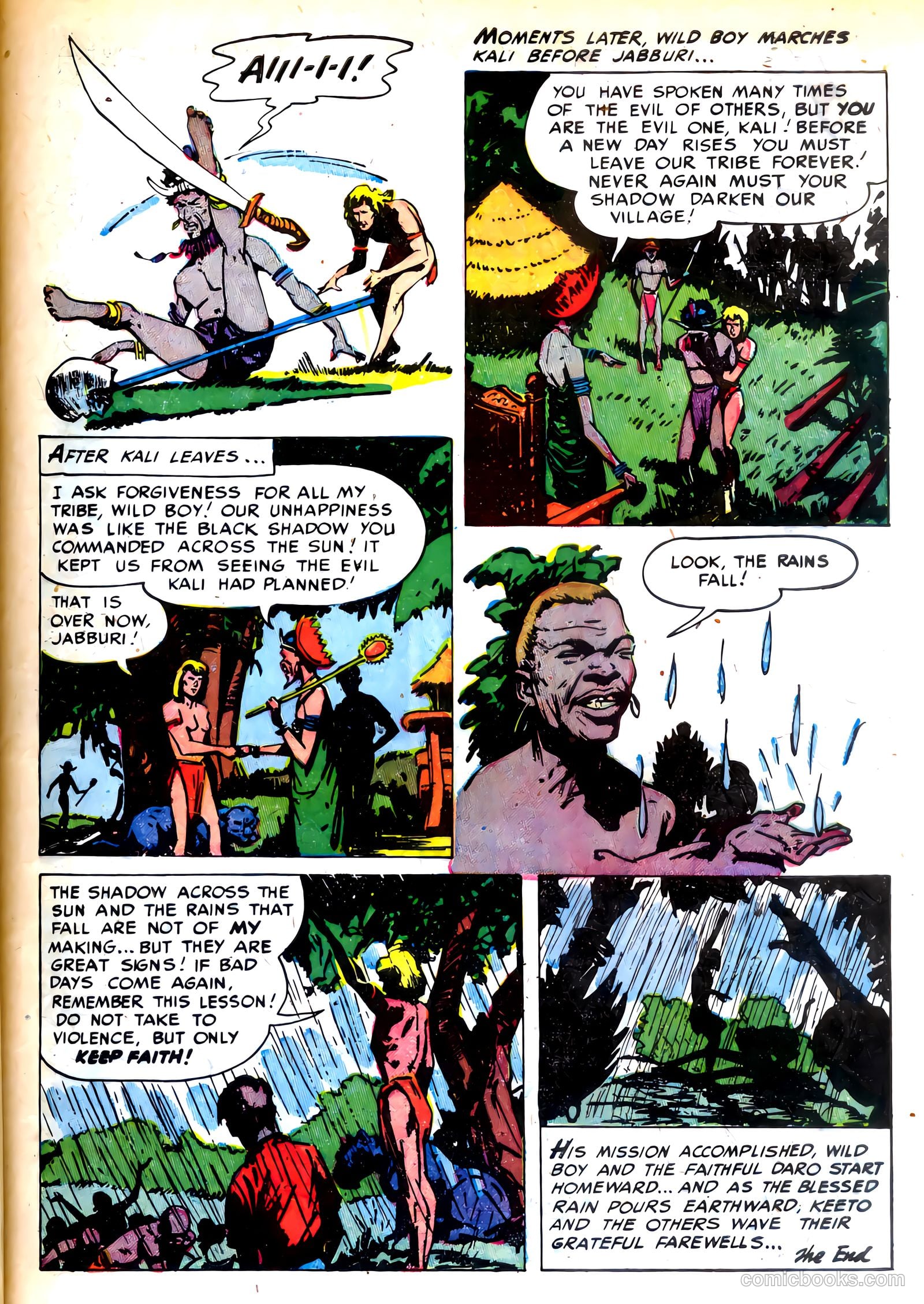 Wild Boy #6 (1952) — page 9 of 36