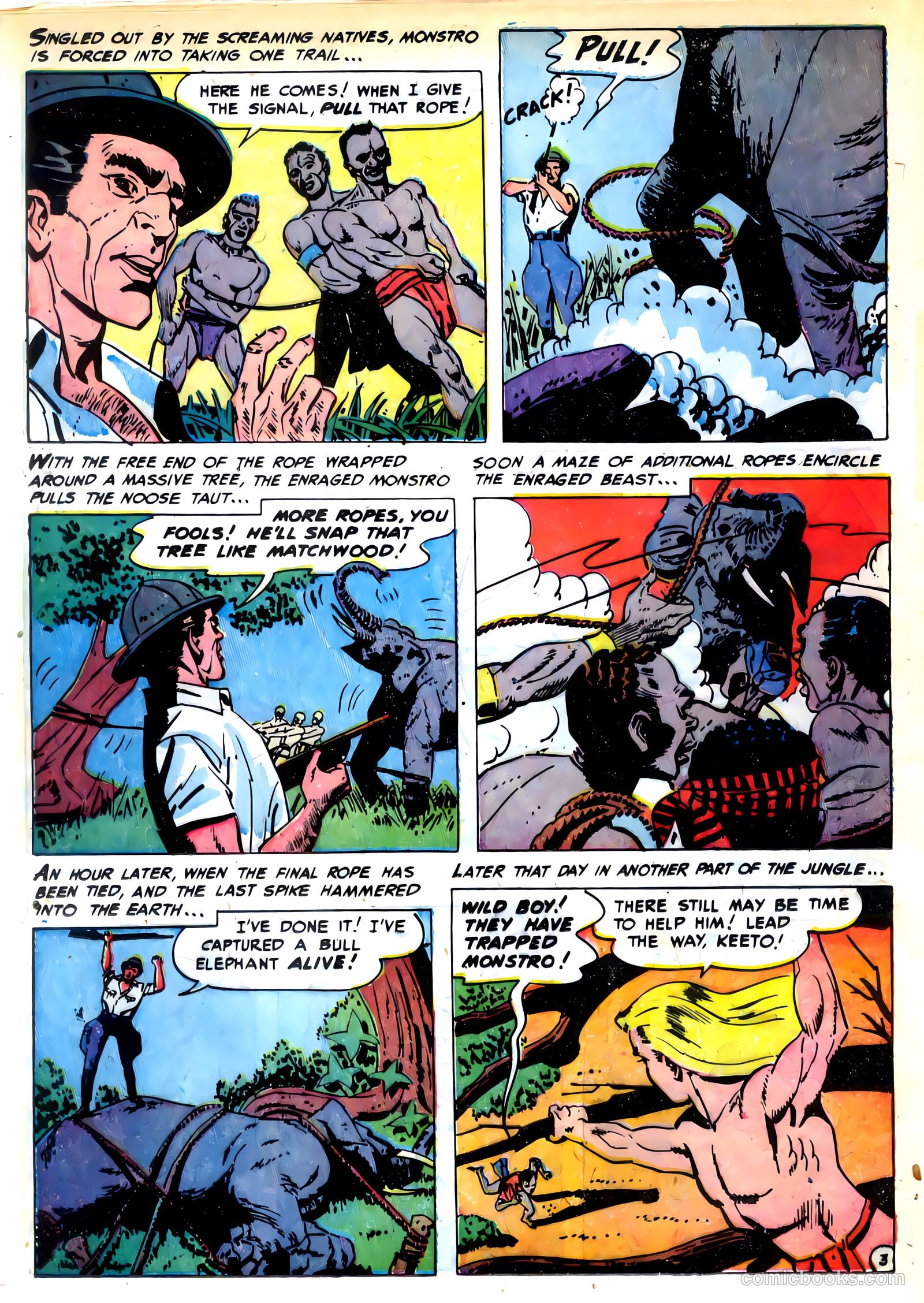 Wild Boy #6 (1952) — page 20 of 36