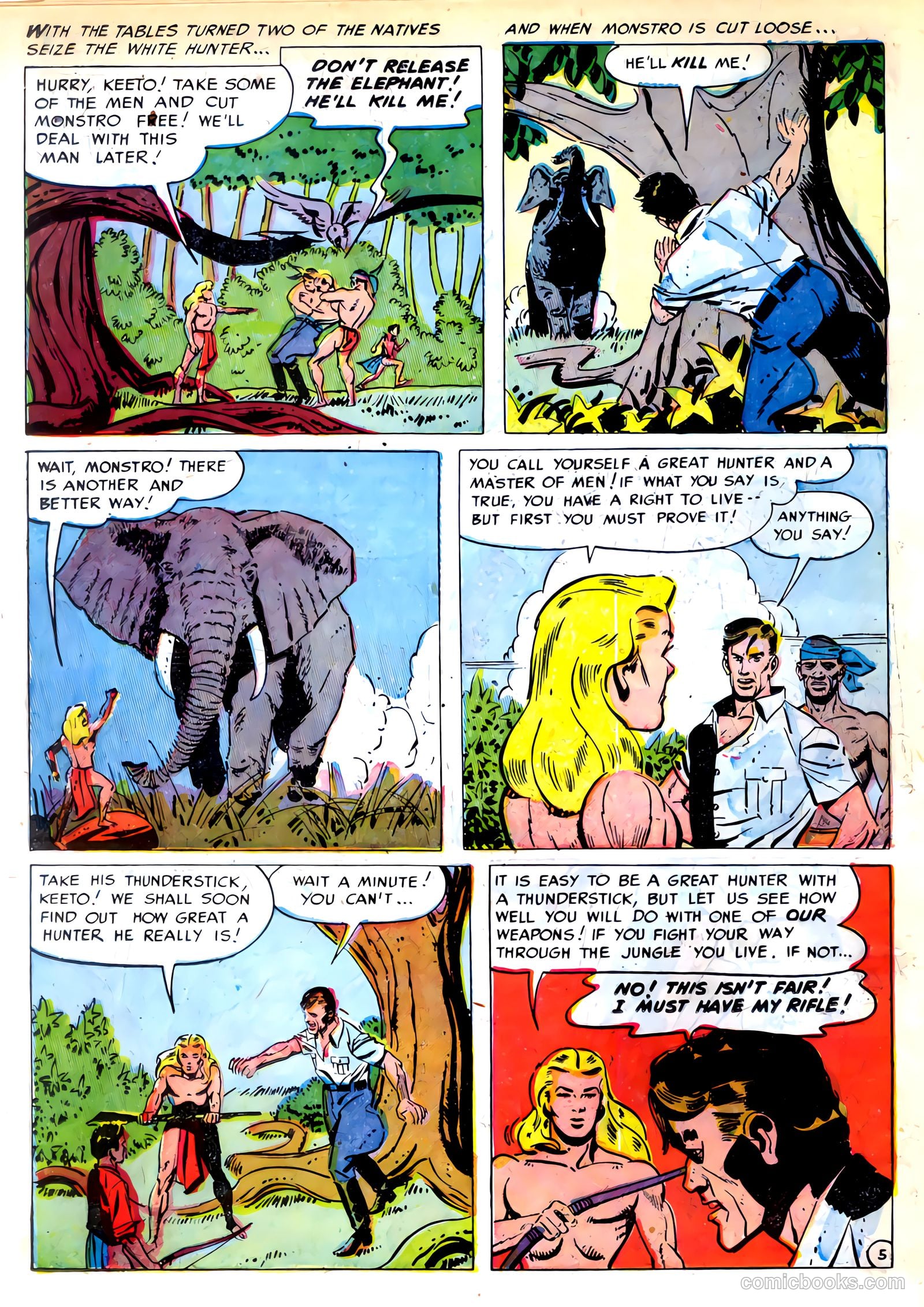 Wild Boy #6 (1952) — page 22 of 36