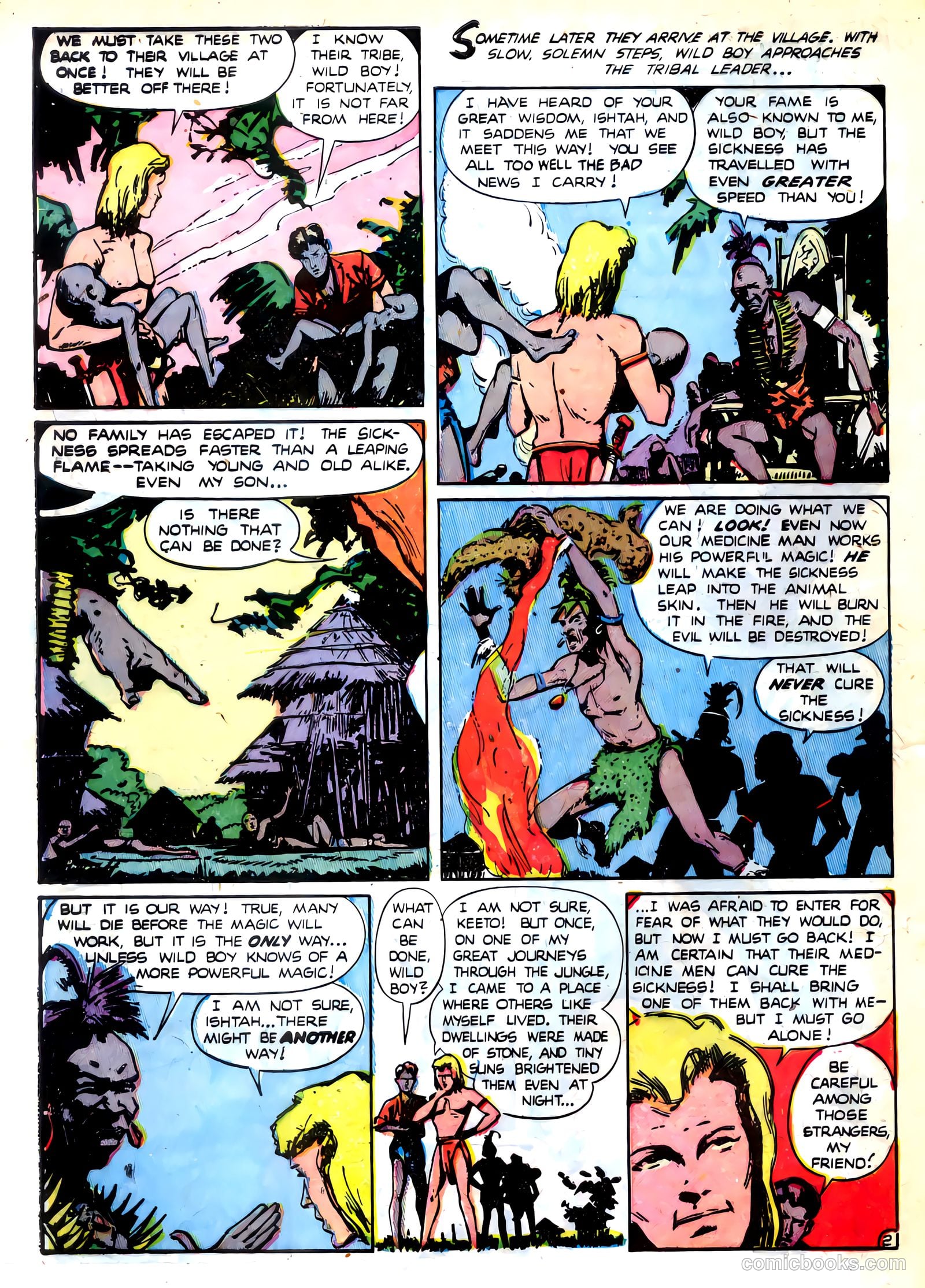 Wild Boy #6 (1952) — page 28 of 36