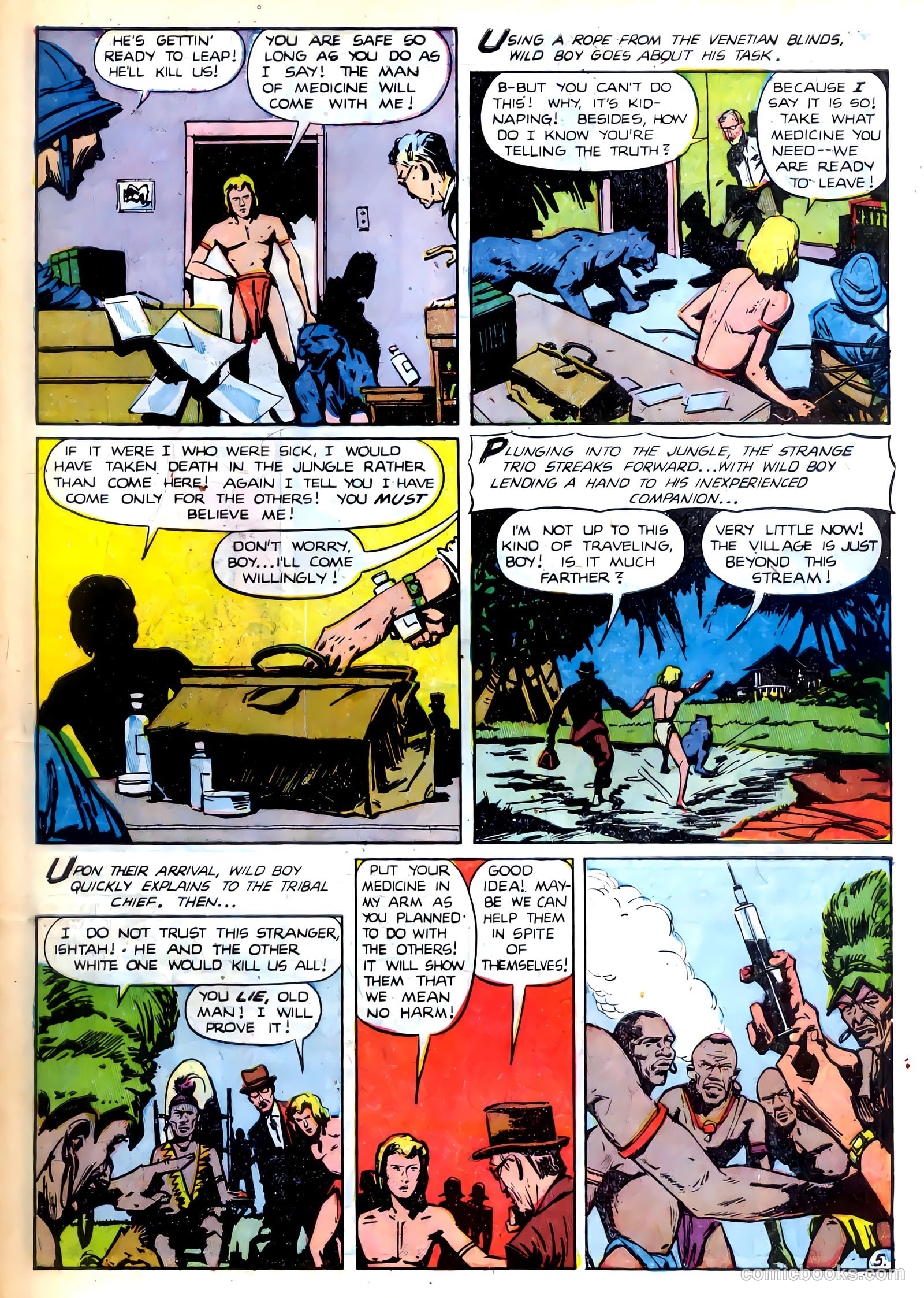 Wild Boy #6 (1952) — page 31 of 36