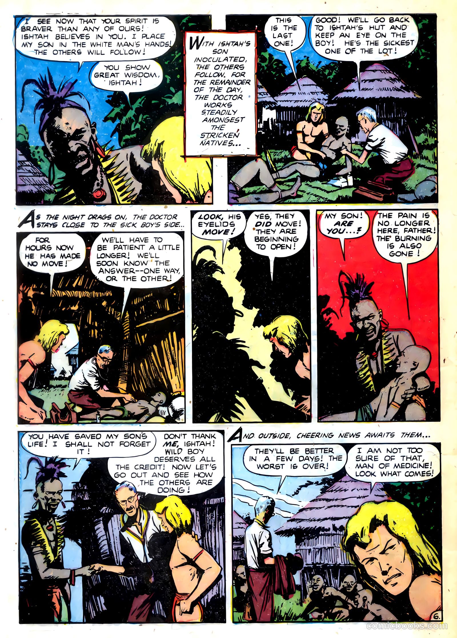 Wild Boy #6 (1952) — page 32 of 36