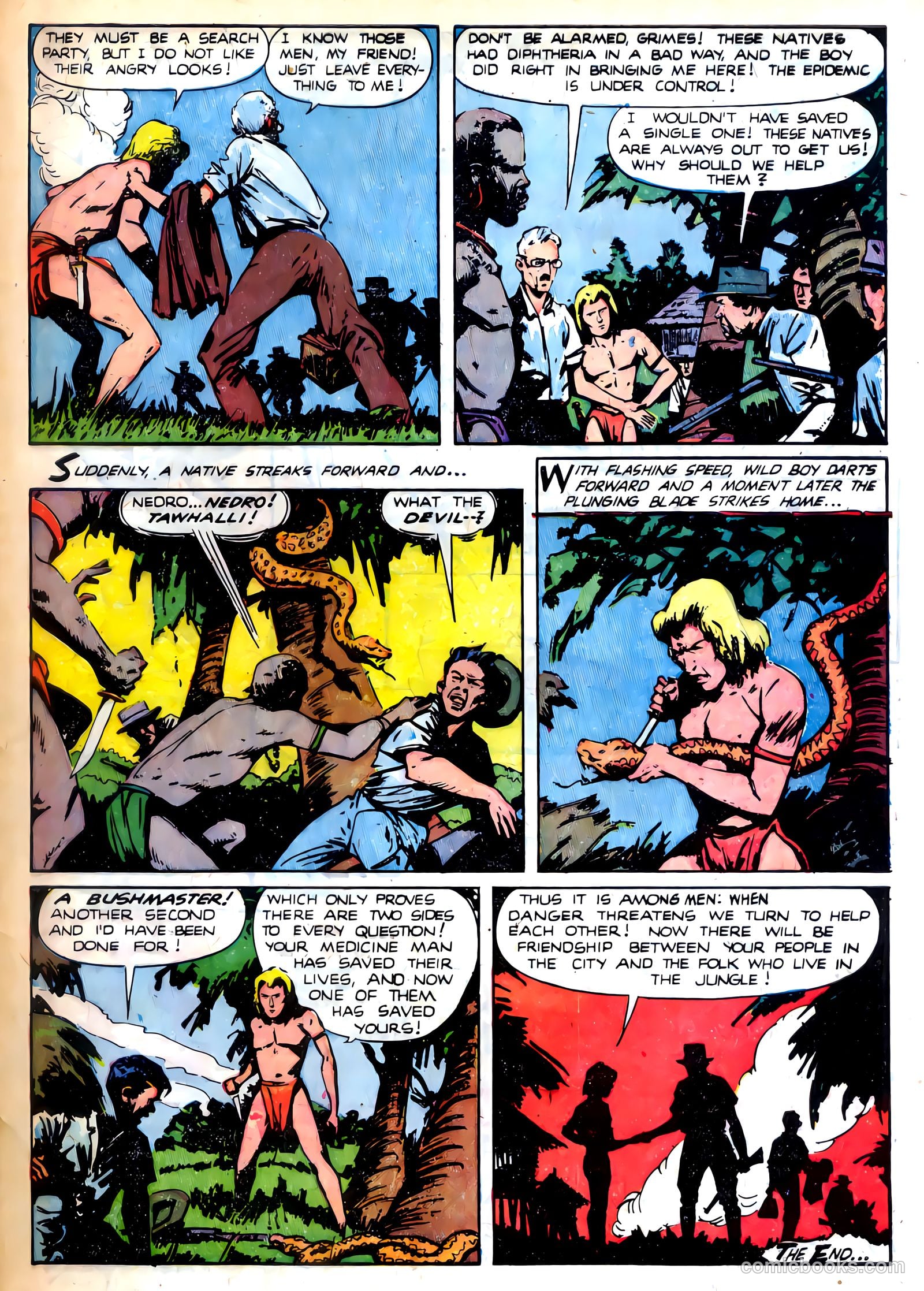 Wild Boy #6 (1952) — page 33 of 36