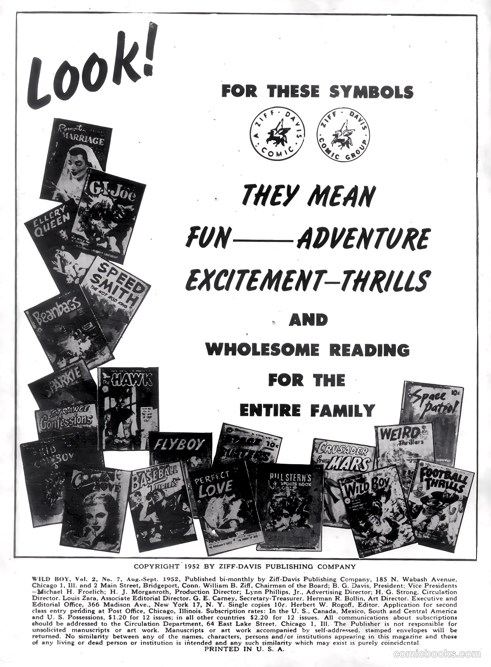 Wild Boy #7 (1952) — page 2 of 36