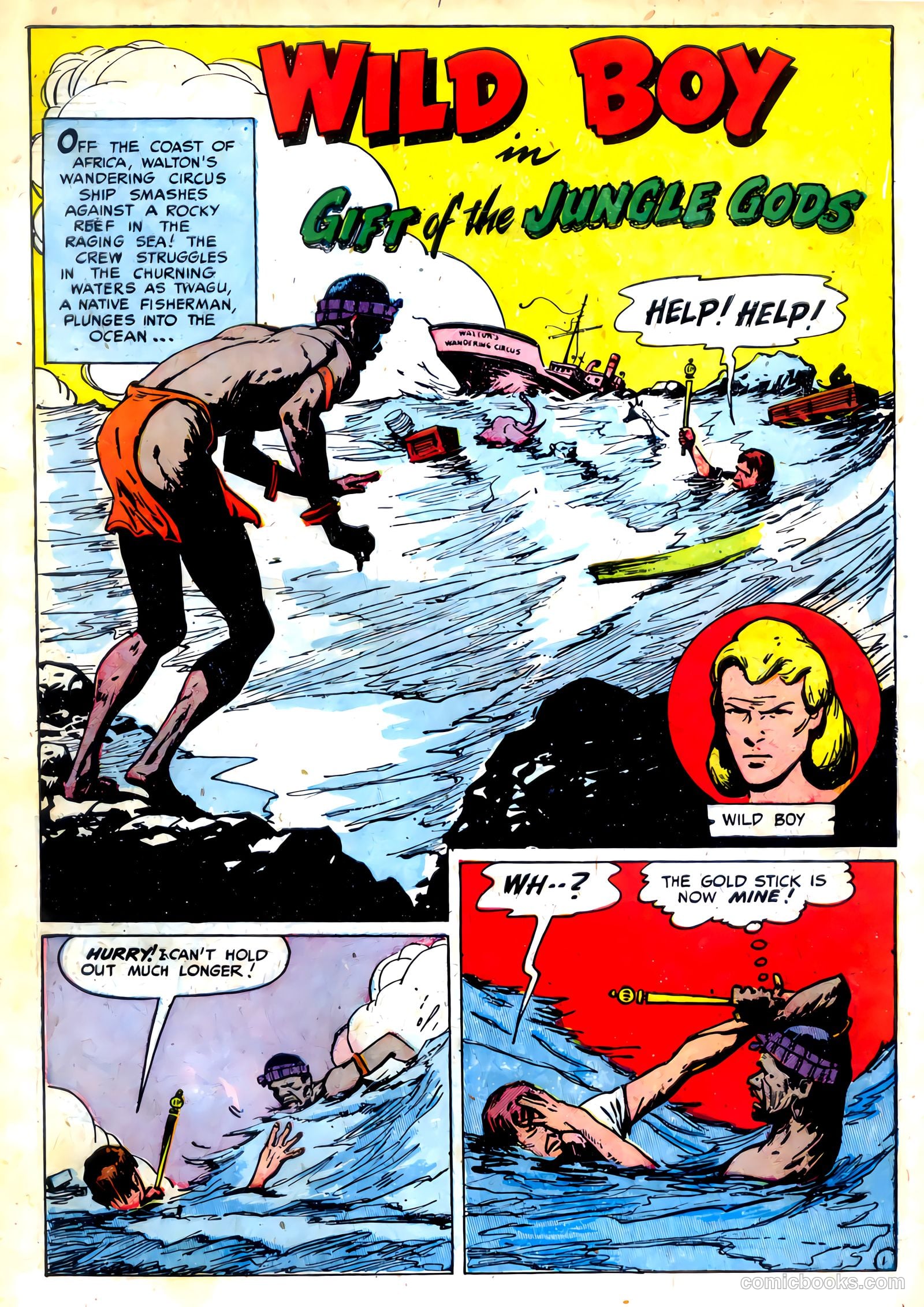 Wild Boy #7 (1952) — page 3 of 36