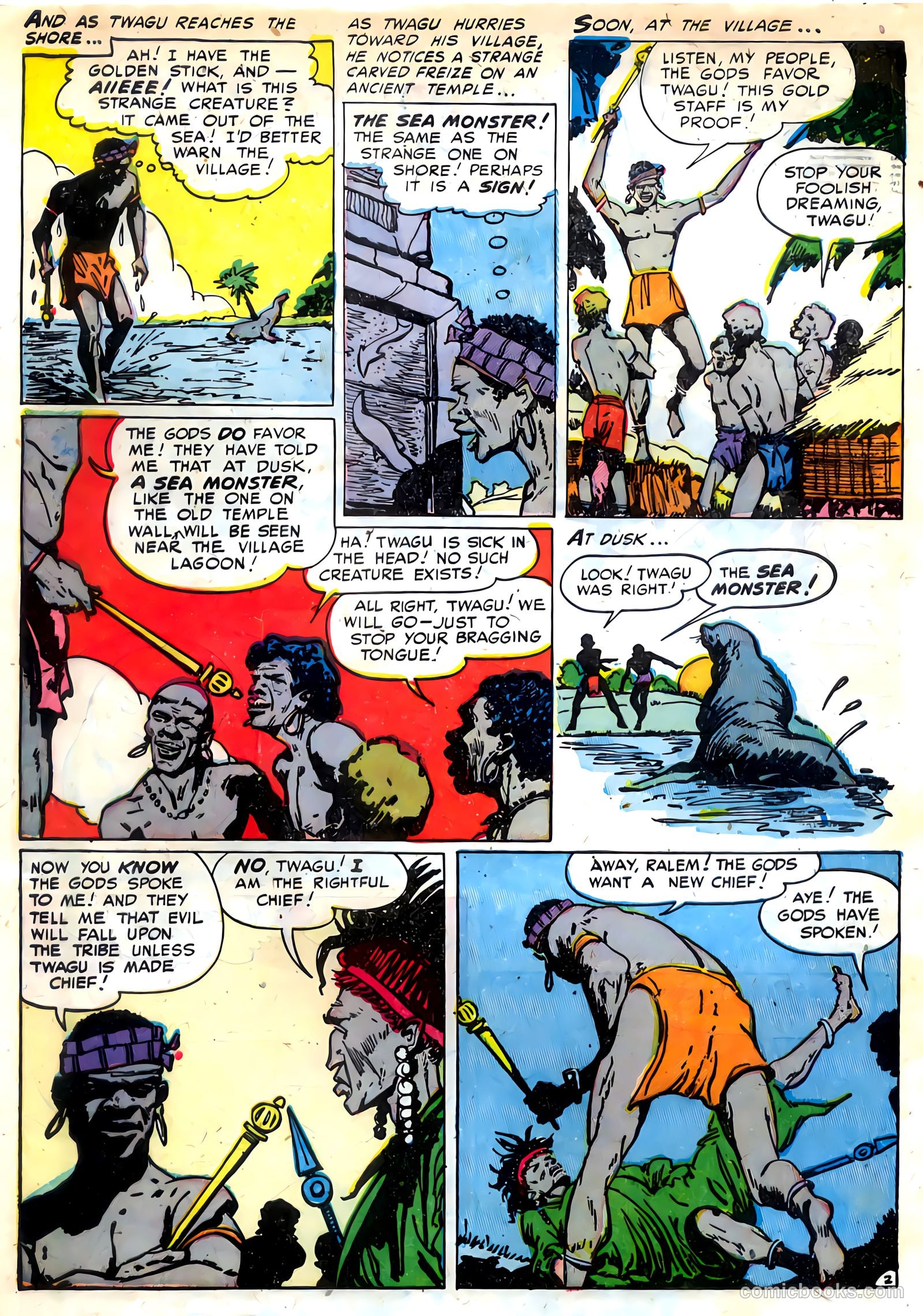 Wild Boy #7 (1952) — page 4 of 36