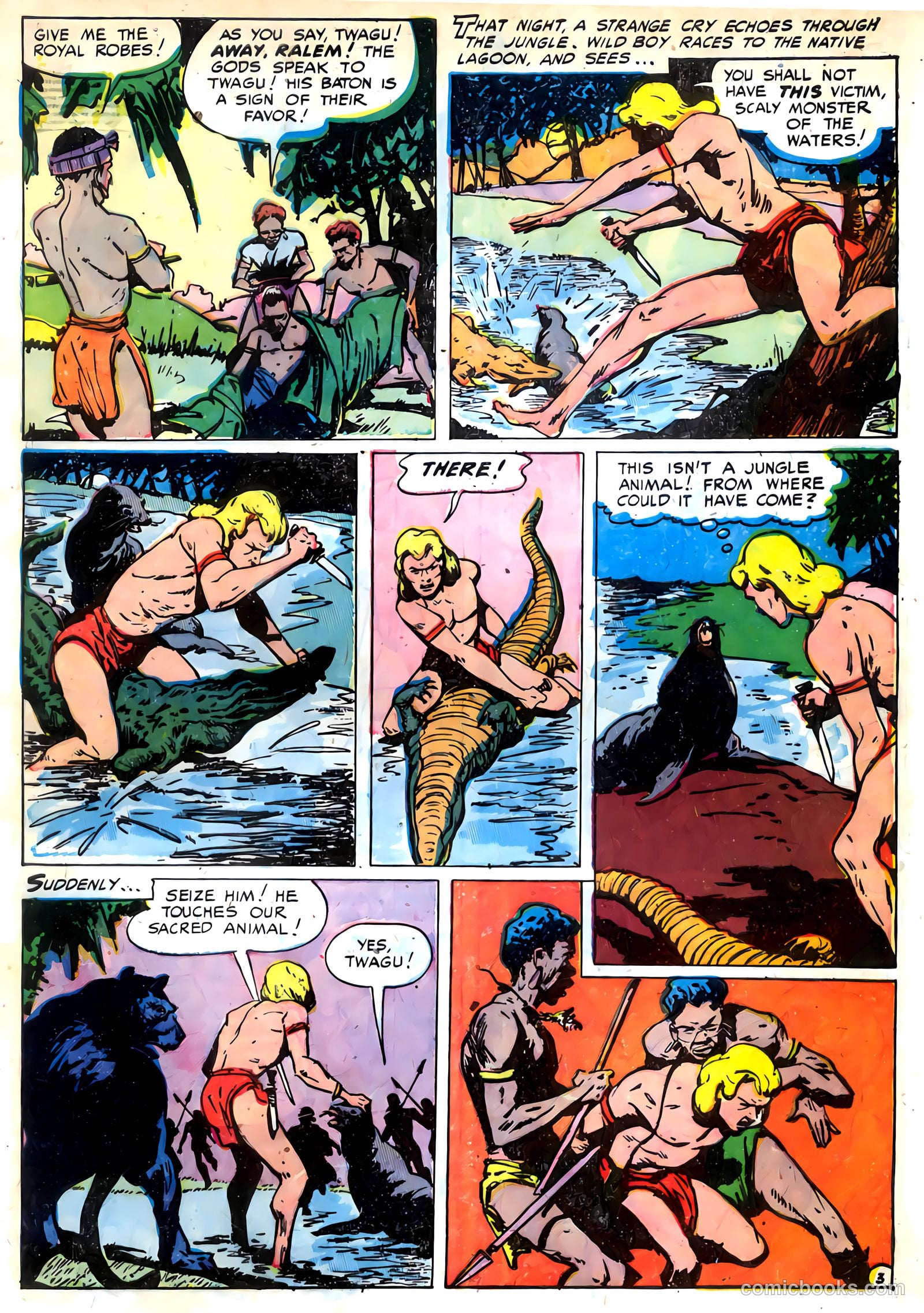 Wild Boy #7 (1952) — page 5 of 36