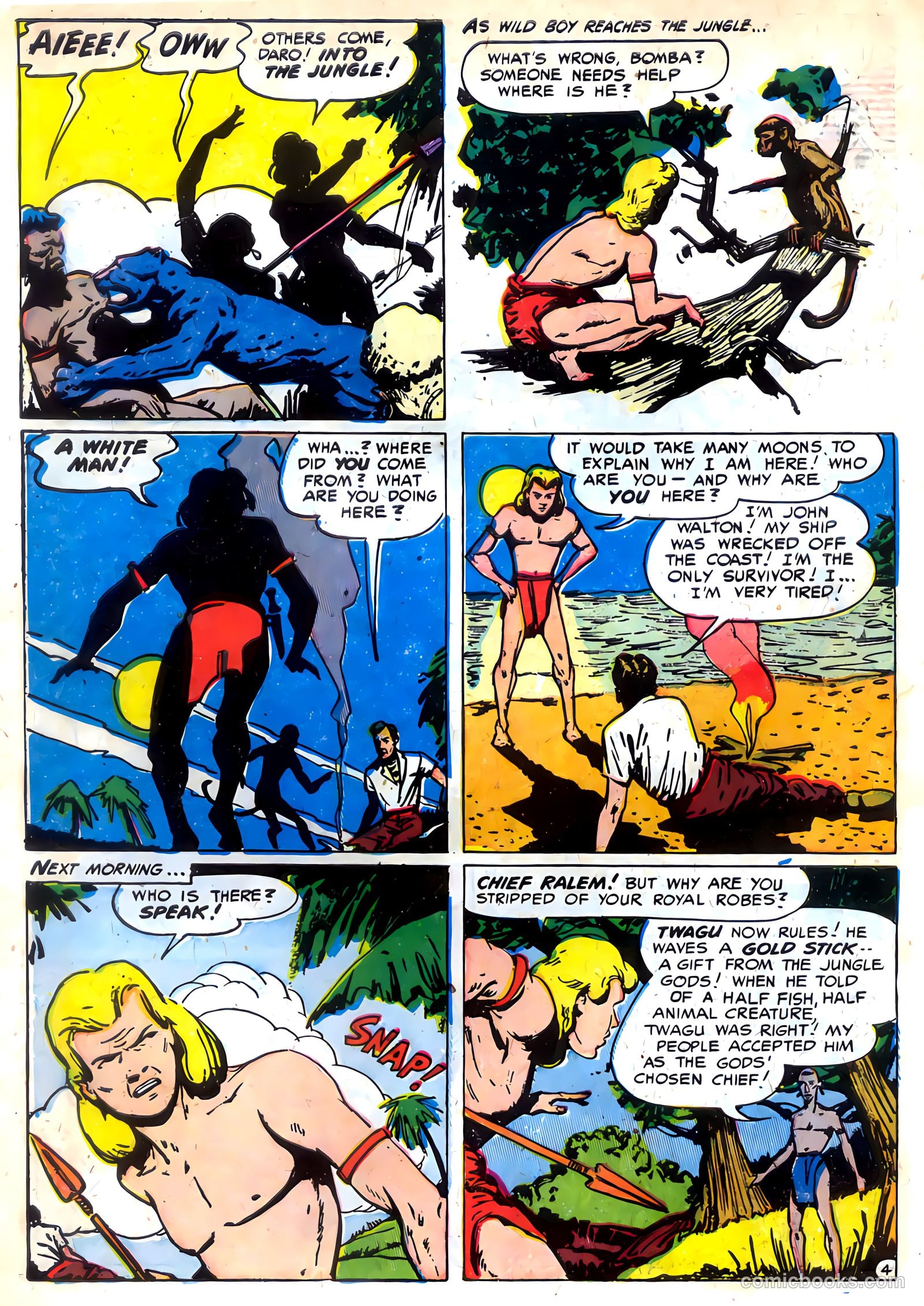 Wild Boy #7 (1952) — page 6 of 36