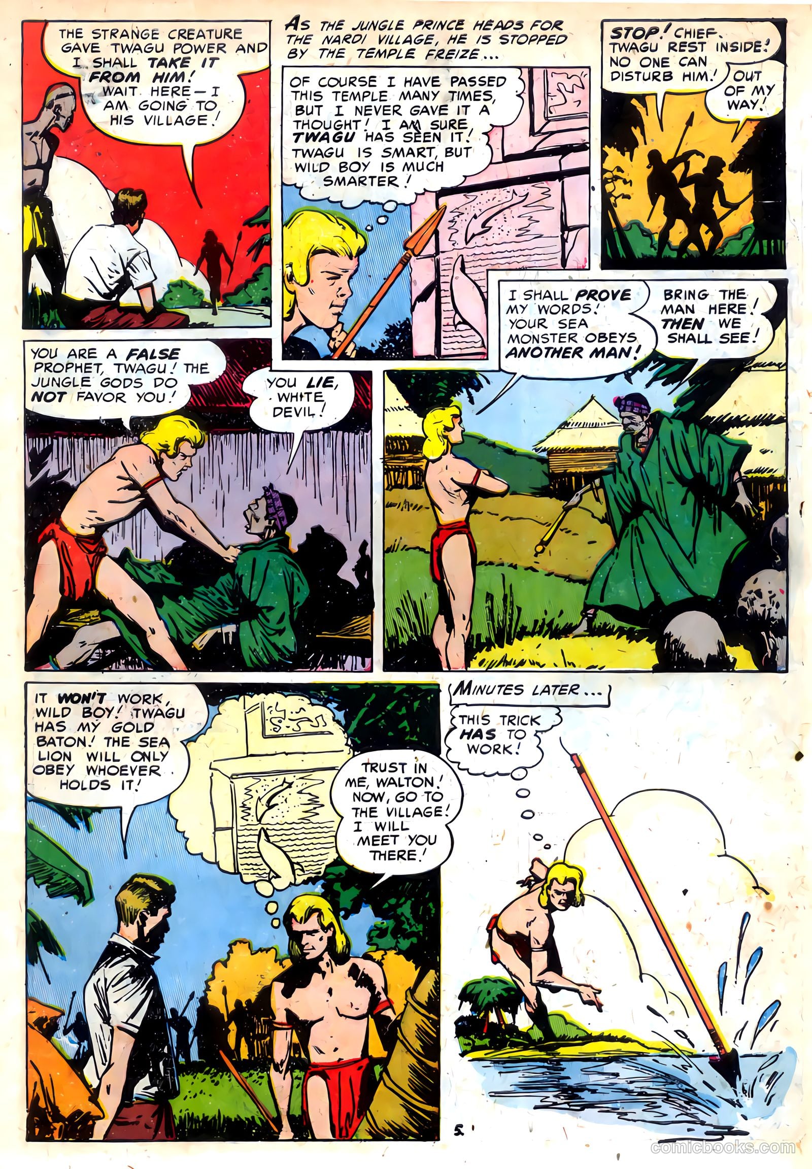 Wild Boy #7 (1952) — page 7 of 36