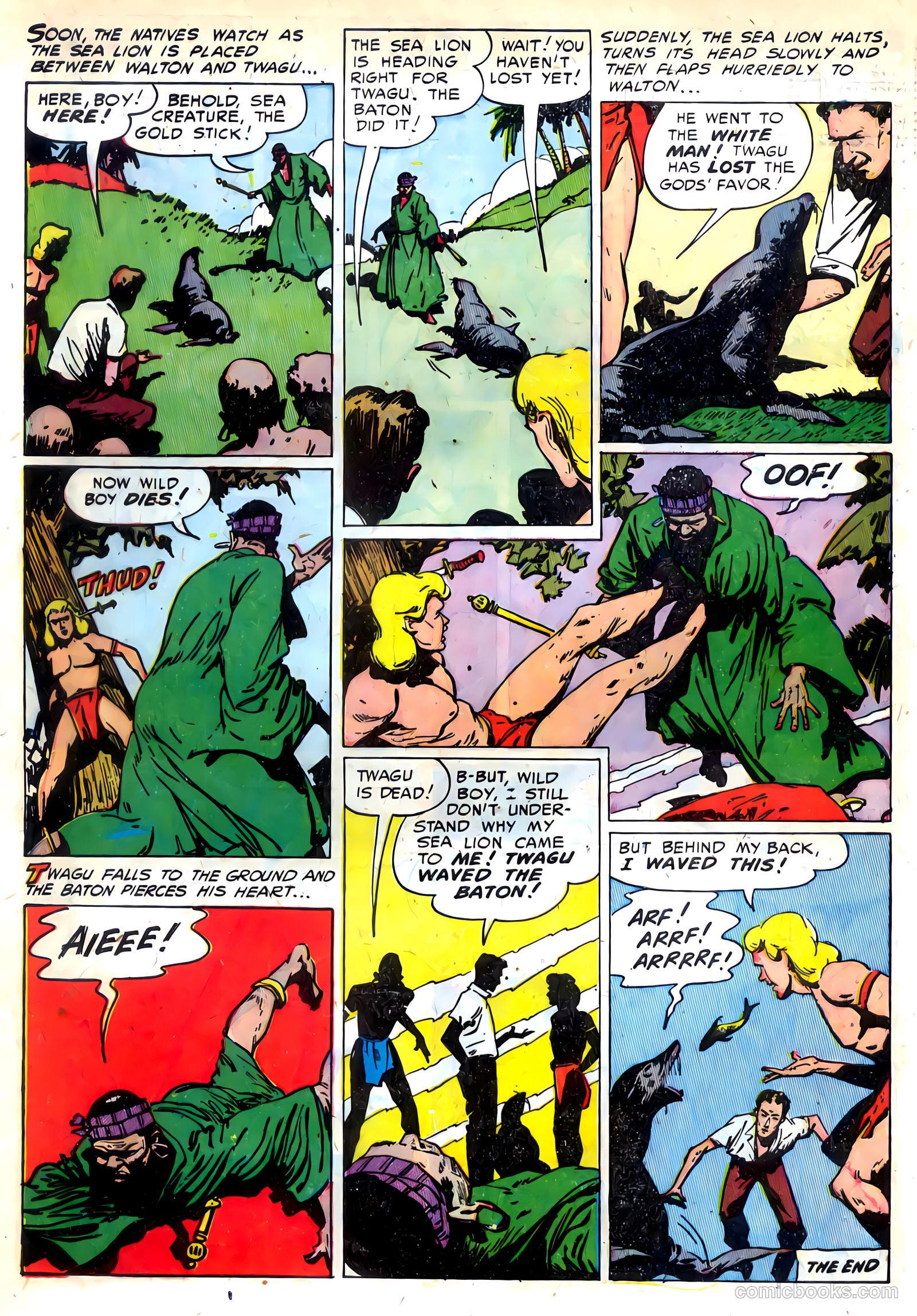 Wild Boy #7 (1952) — page 8 of 36