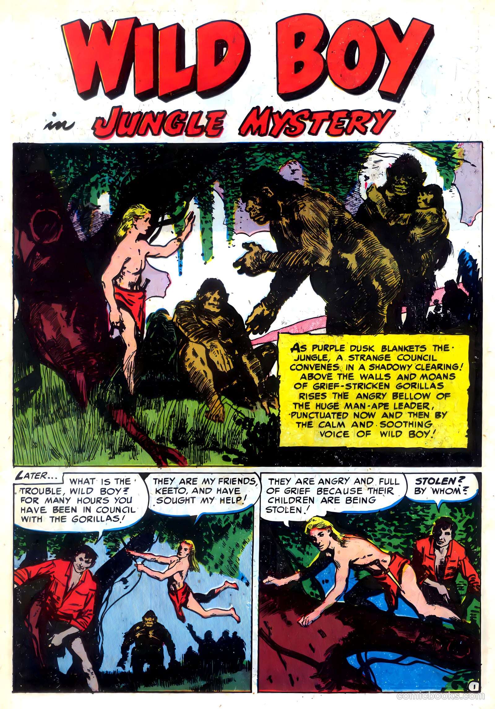 Wild Boy #7 (1952) — page 14 of 36