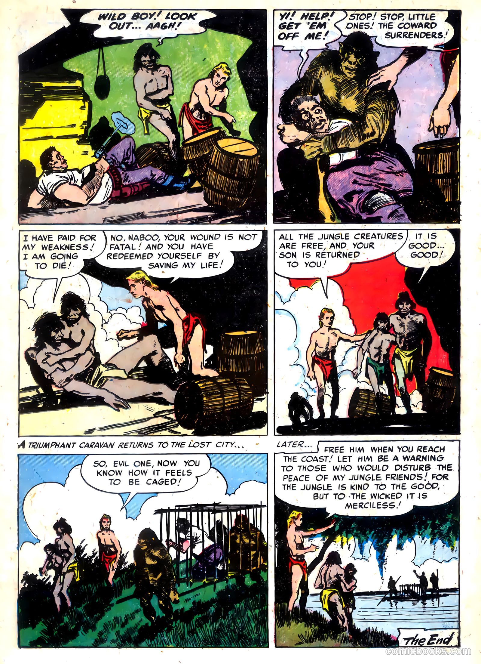 Wild Boy #7 (1952) — page 19 of 36