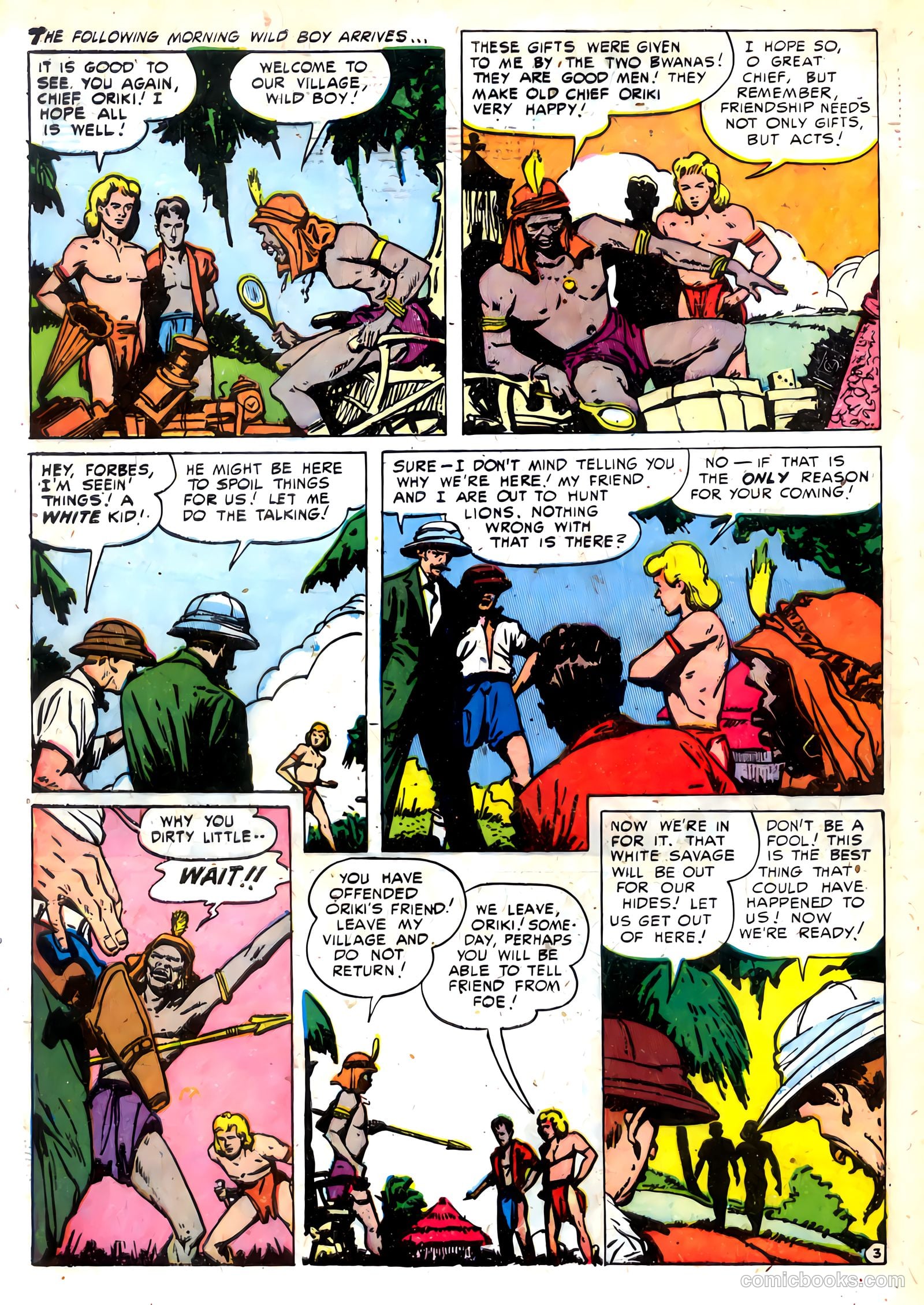 Wild Boy #7 (1952) — page 28 of 36