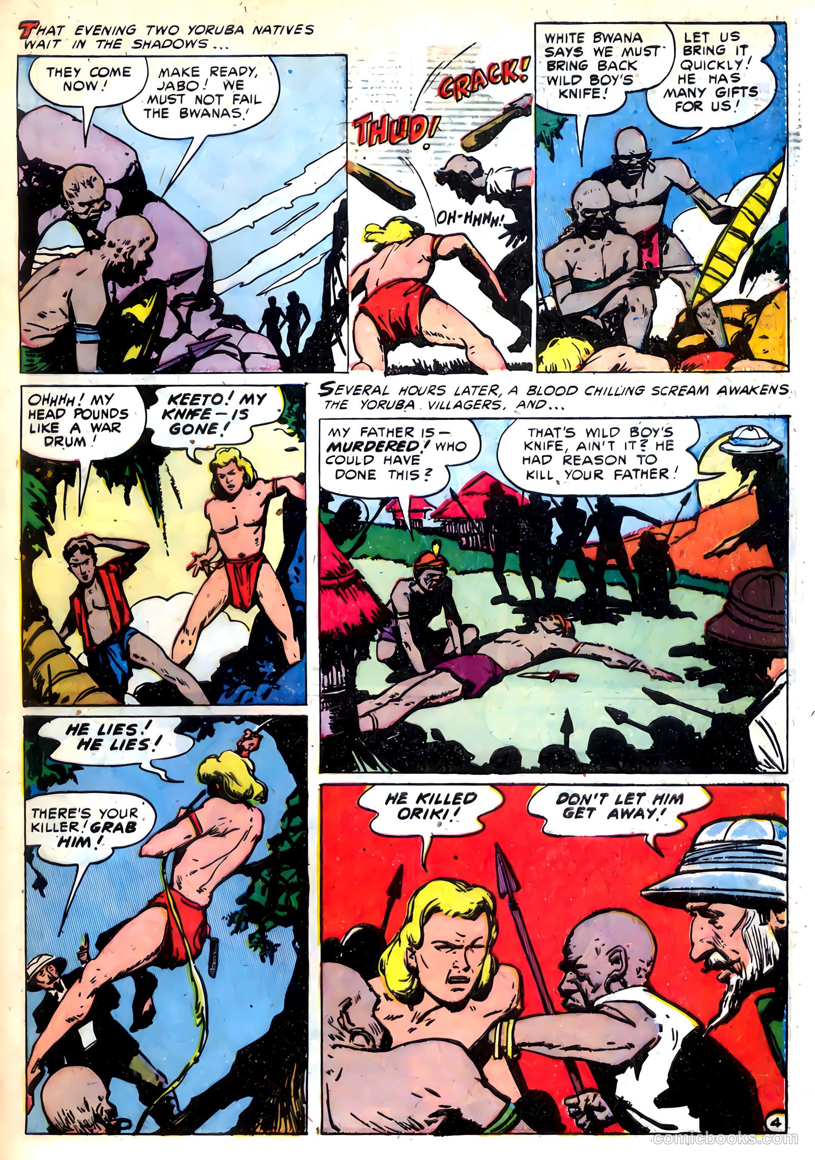 Wild Boy #7 (1952) — page 29 of 36