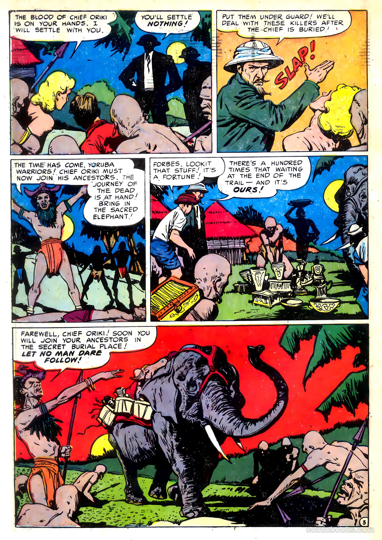Wild Boy #7 (1952) — page 30 of 36