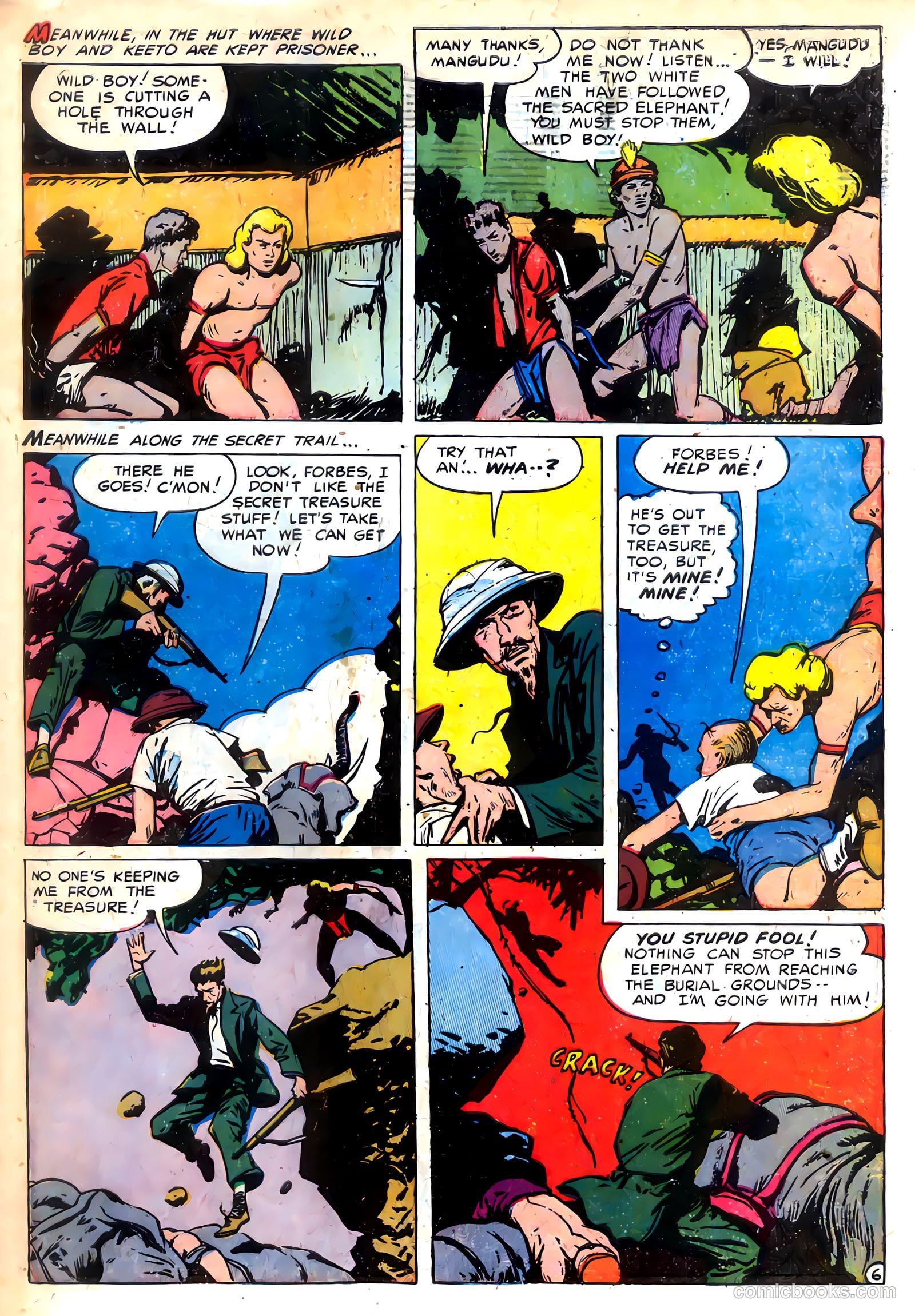 Wild Boy #7 (1952) — page 31 of 36