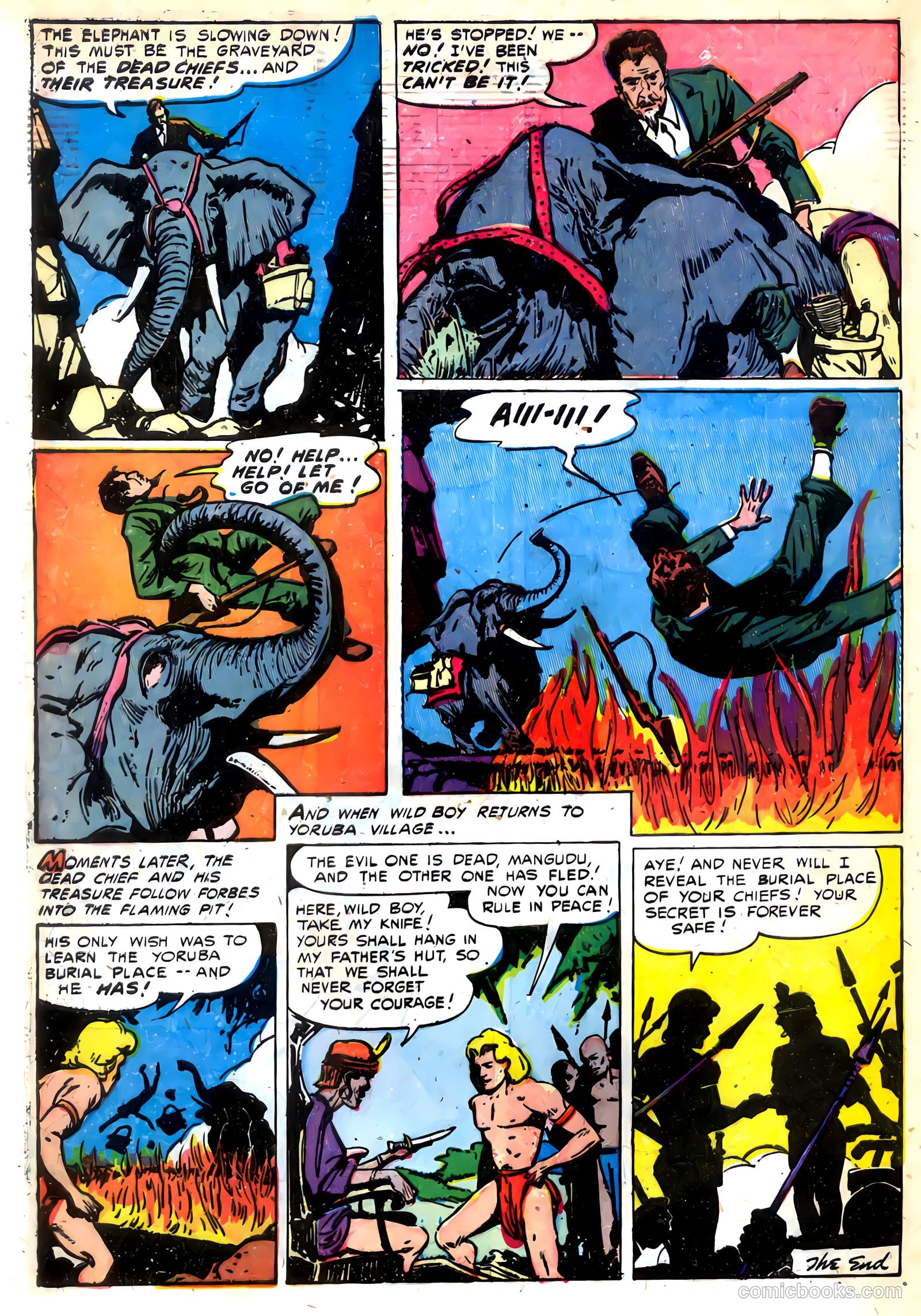 Wild Boy #7 (1952) — page 32 of 36
