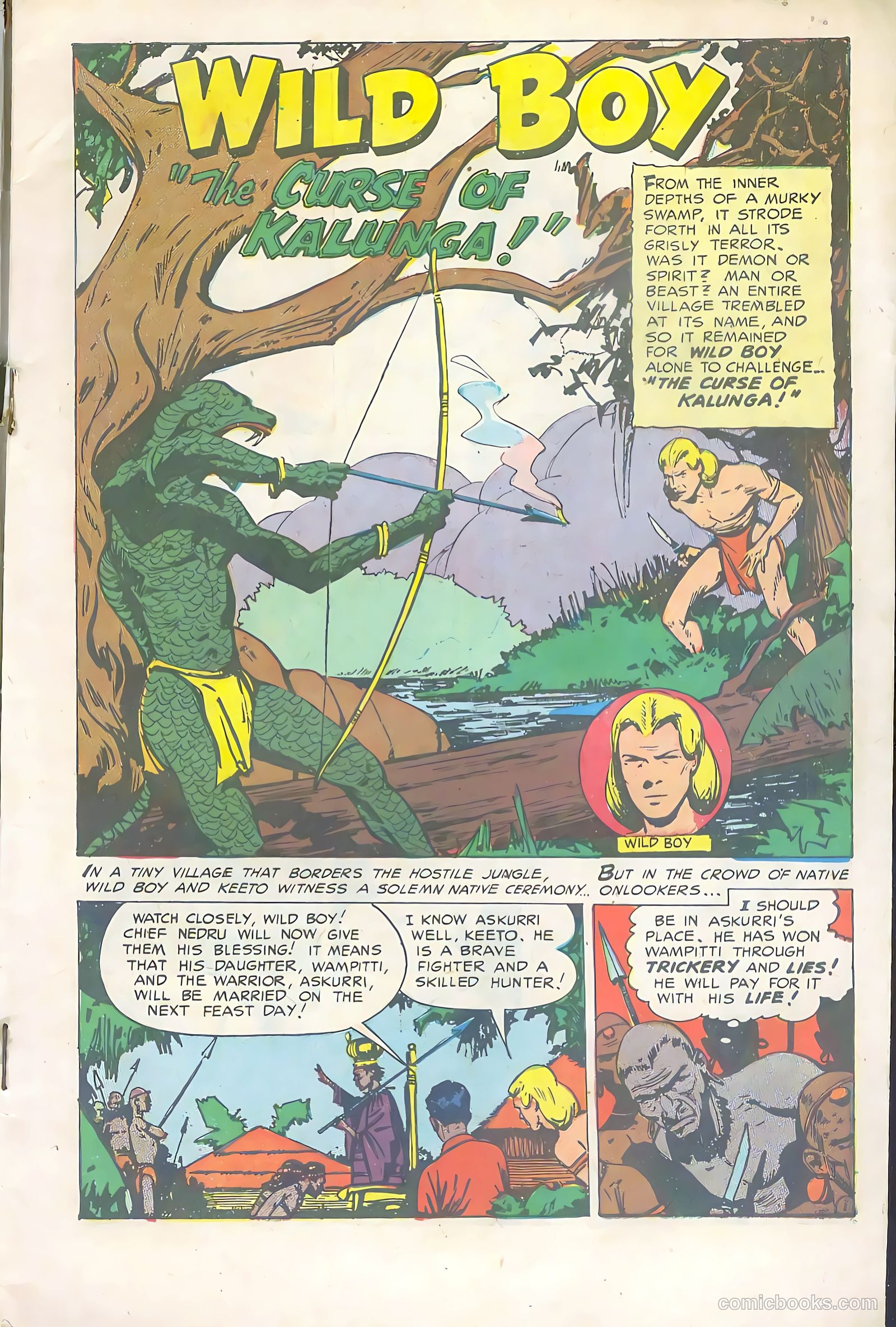 Wild Boy #8 (1952) — page 3 of 36