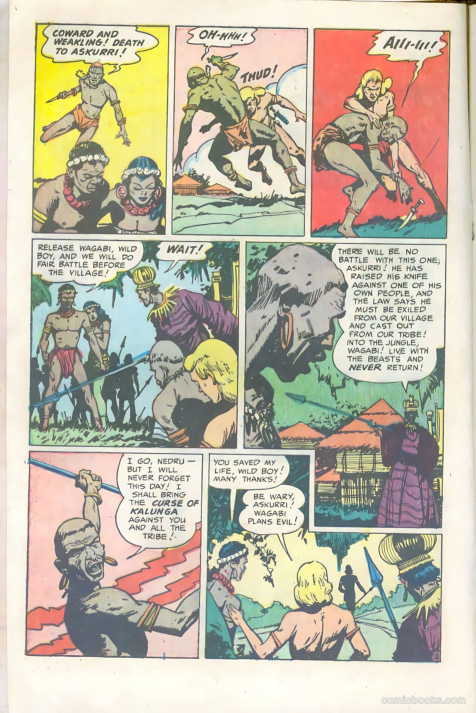 Wild Boy #8 (1952) — page 4 of 36