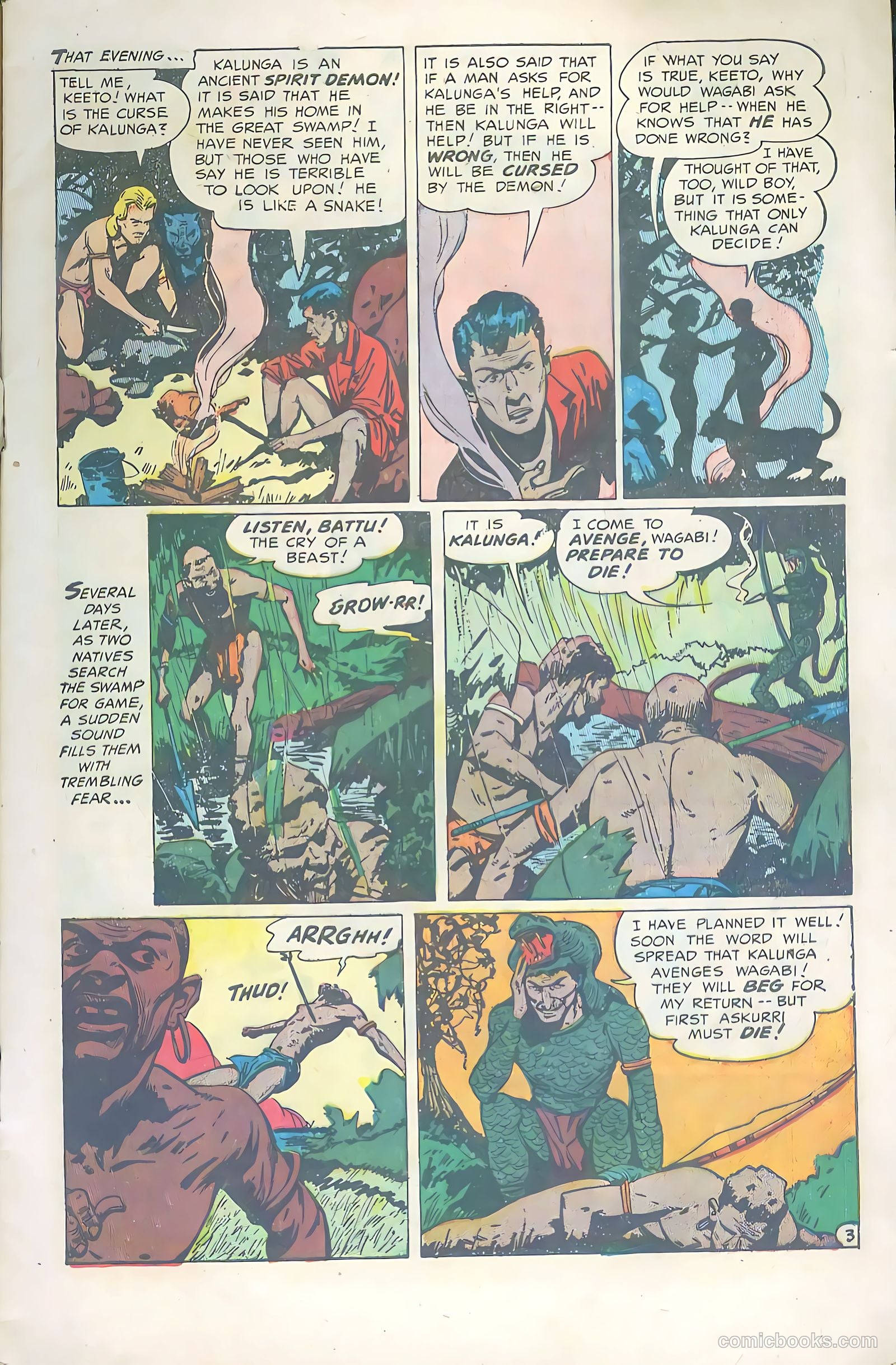Wild Boy #8 (1952) — page 5 of 36