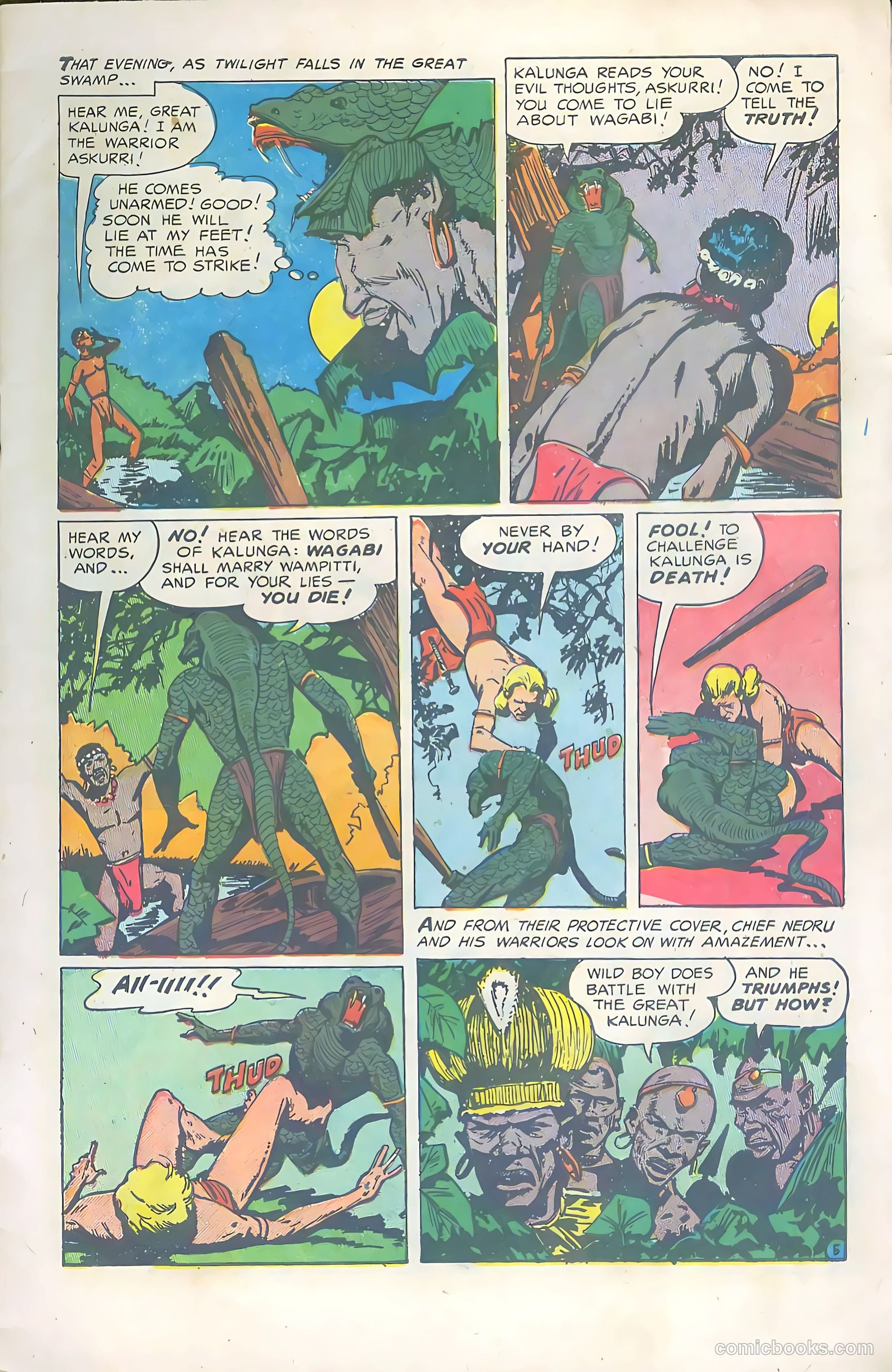 Wild Boy #8 (1952) — page 7 of 36