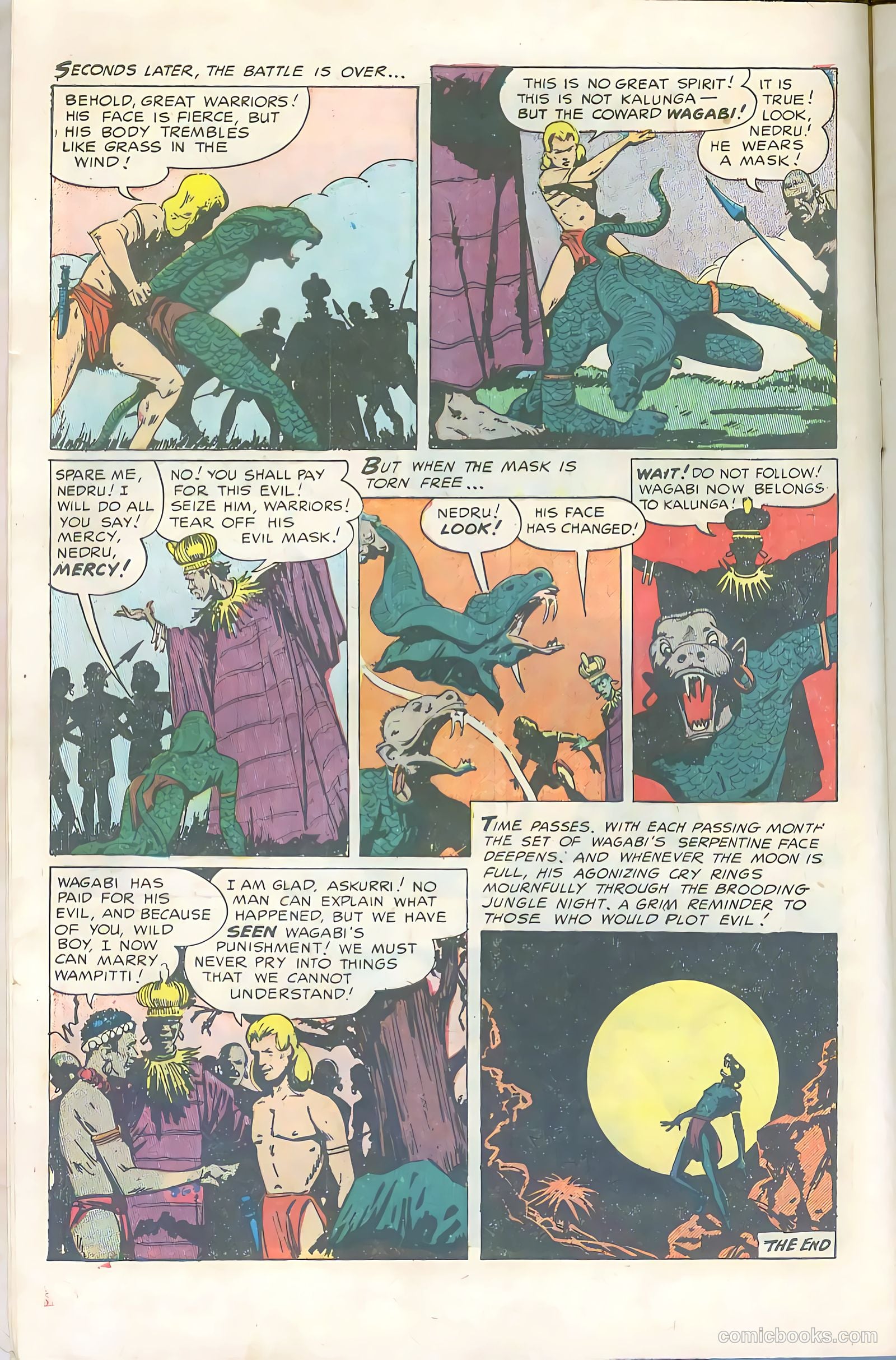 Wild Boy #8 (1952) — page 8 of 36