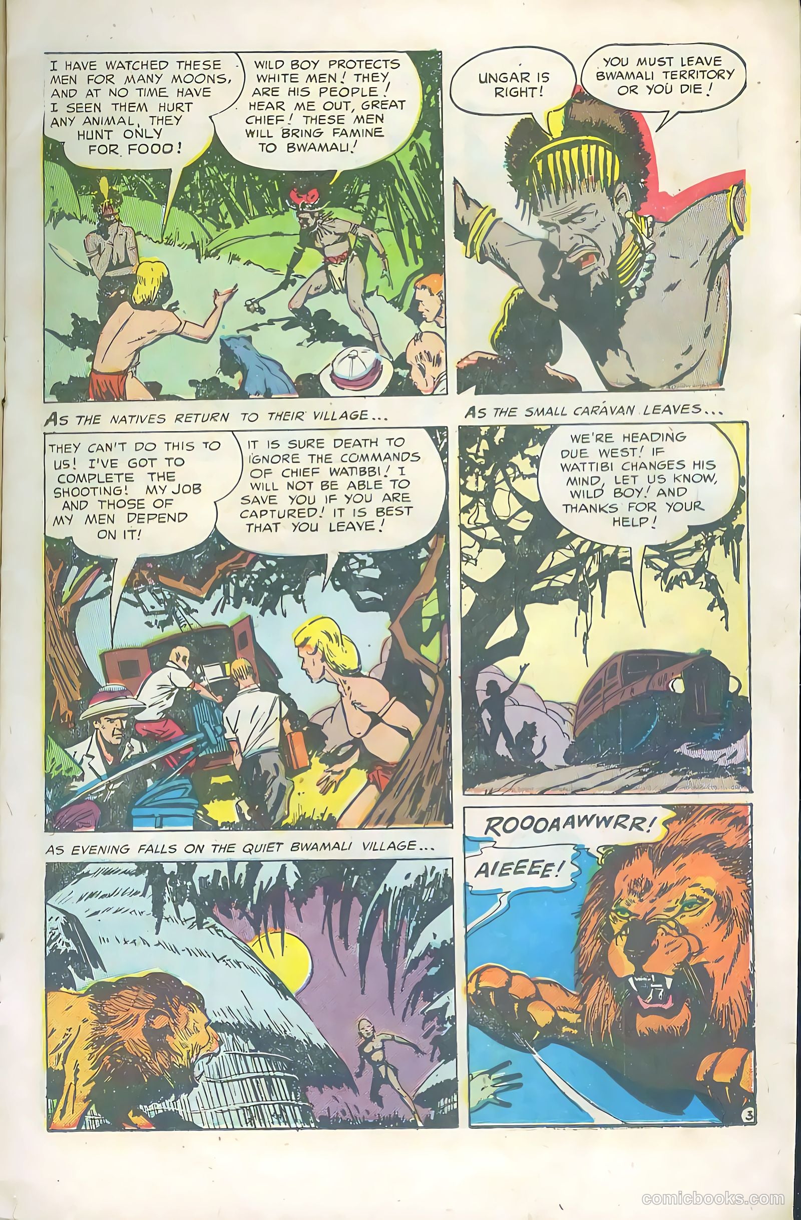 Wild Boy #8 (1952) — page 11 of 36