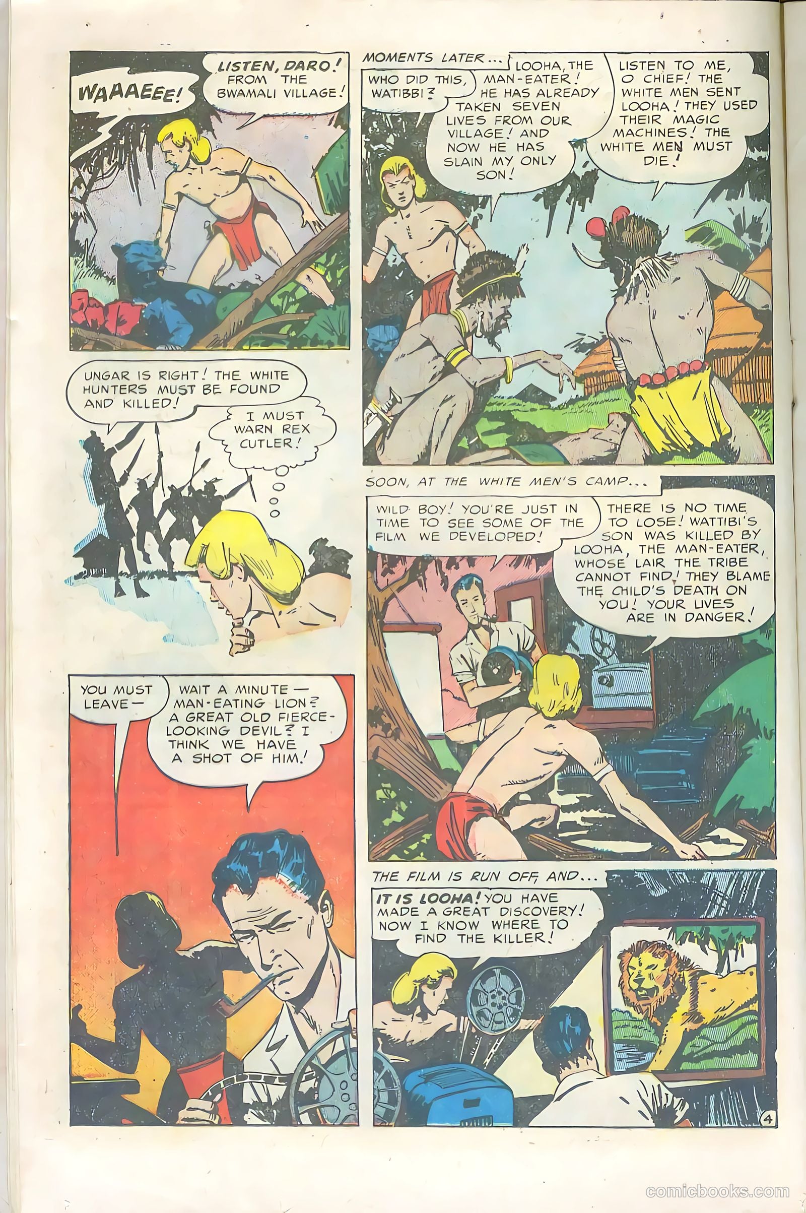 Wild Boy #8 (1952) — page 12 of 36
