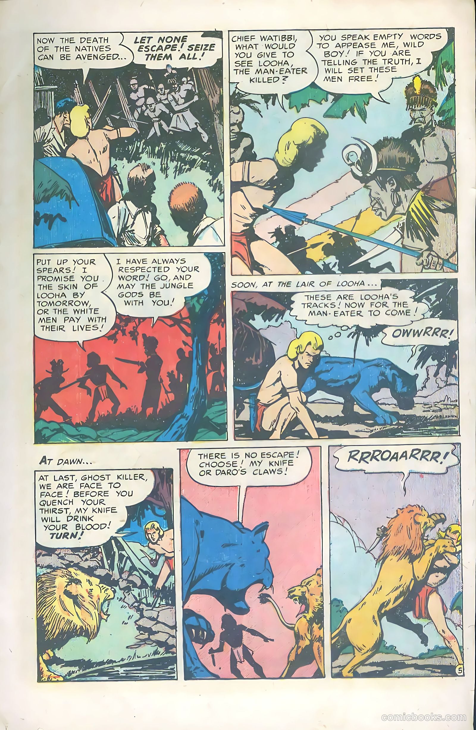 Wild Boy #8 (1952) — page 13 of 36