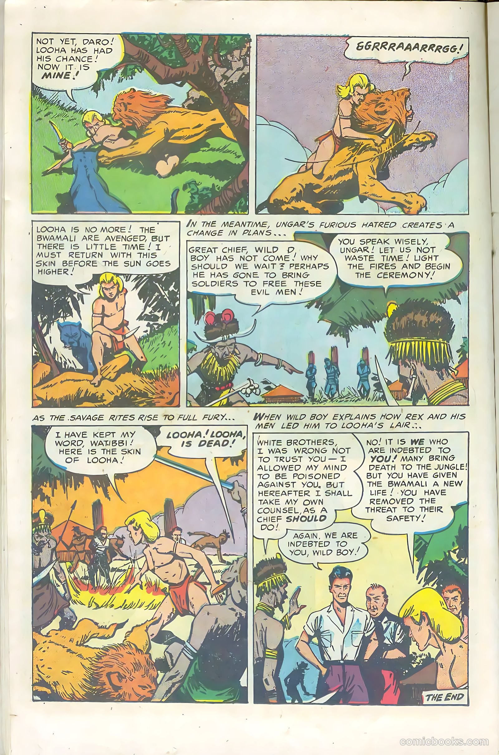 Wild Boy #8 (1952) — page 14 of 36