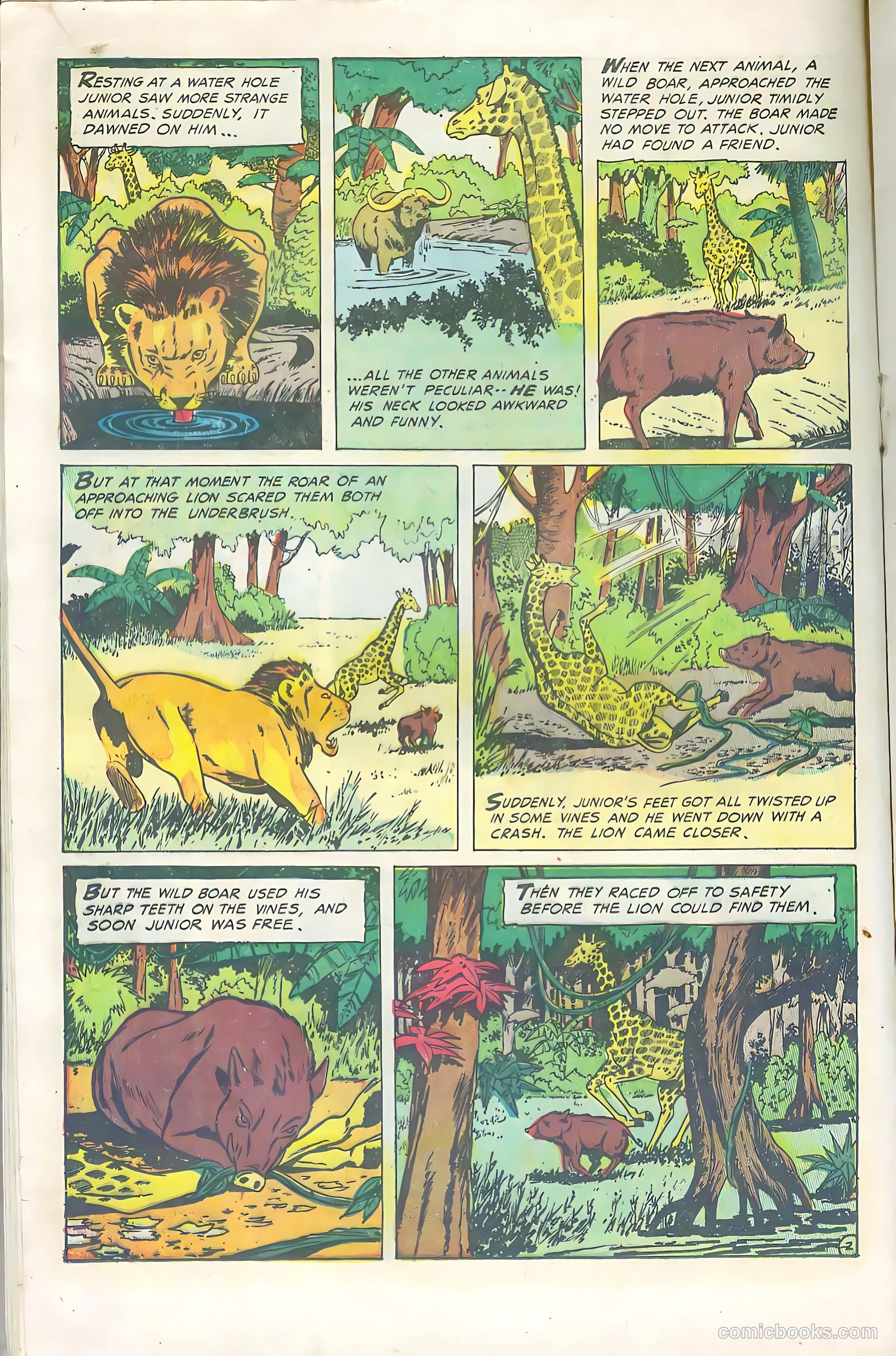 Wild Boy #8 (1952) — page 16 of 36