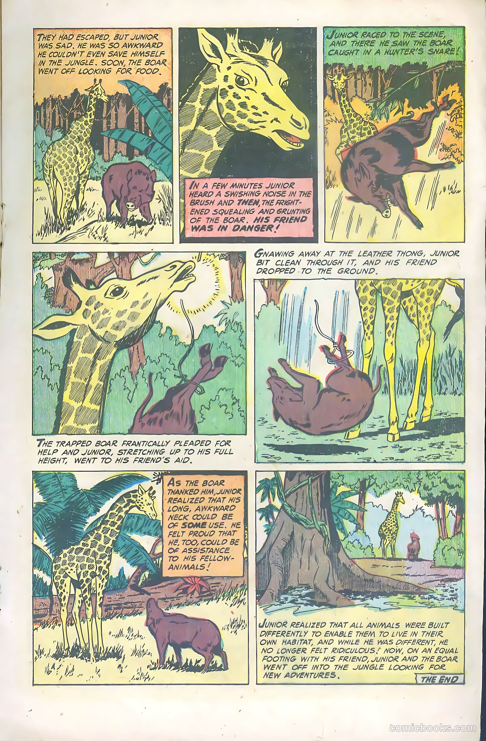 Wild Boy #8 (1952) — page 17 of 36