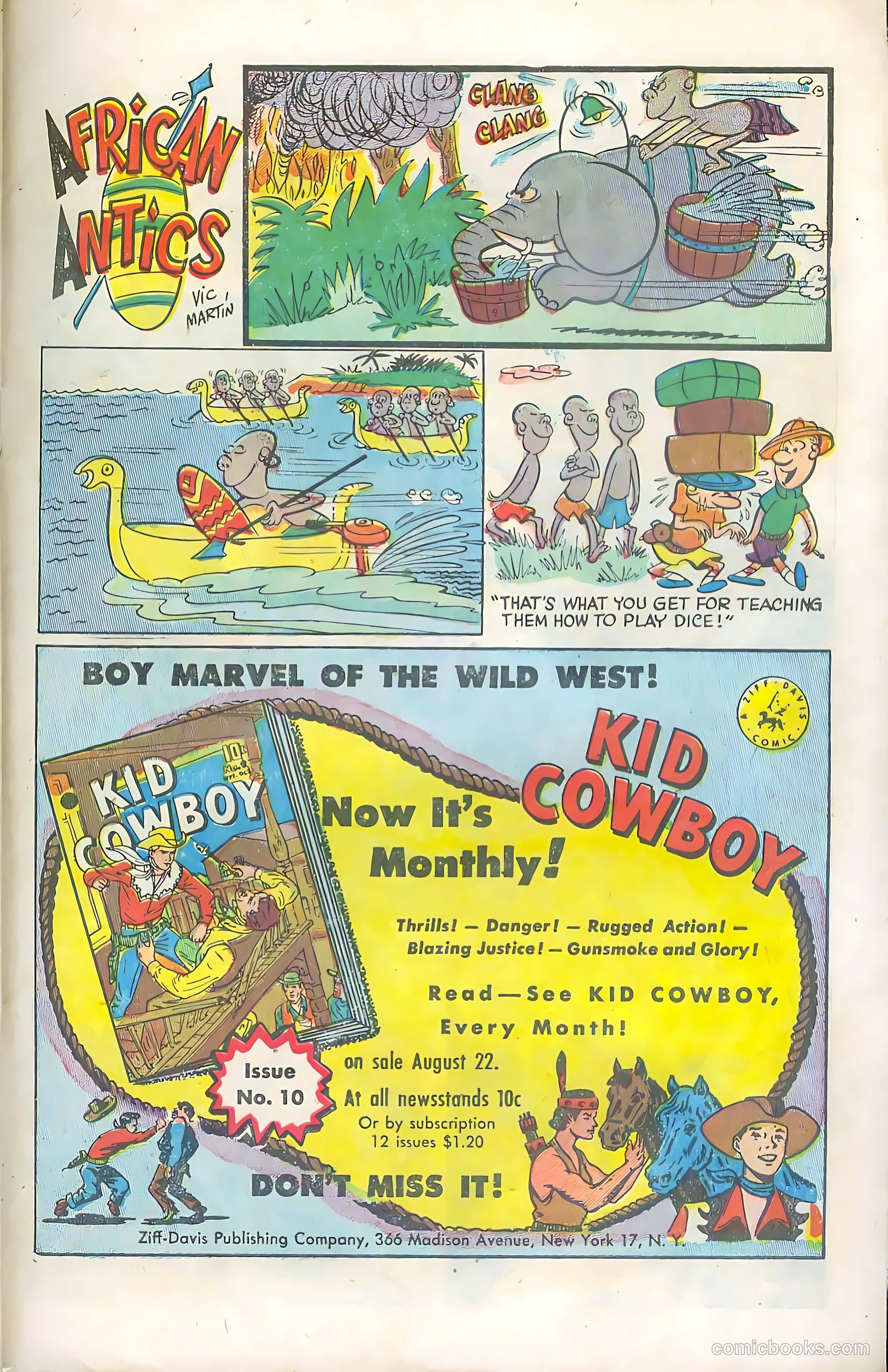 Wild Boy #8 (1952) — page 27 of 36