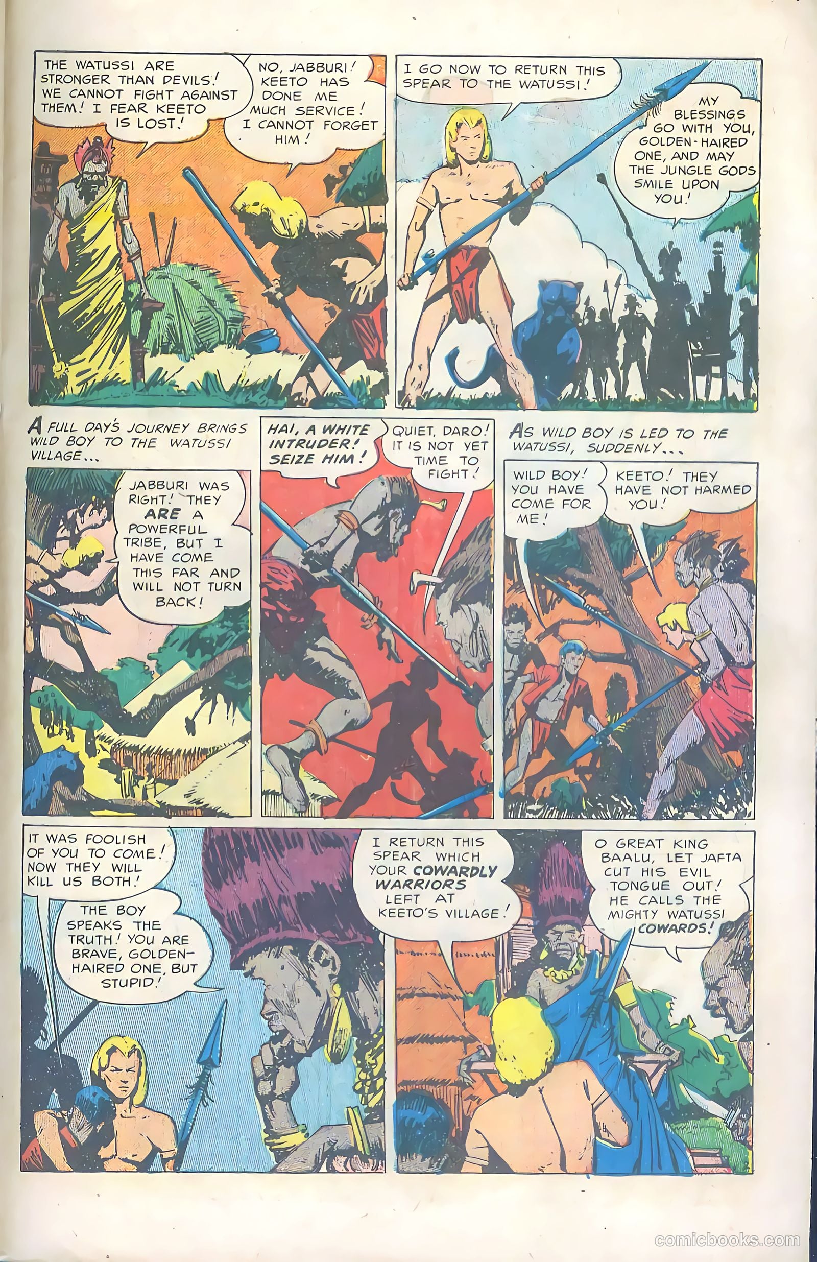 Wild Boy #8 (1952) — page 29 of 36