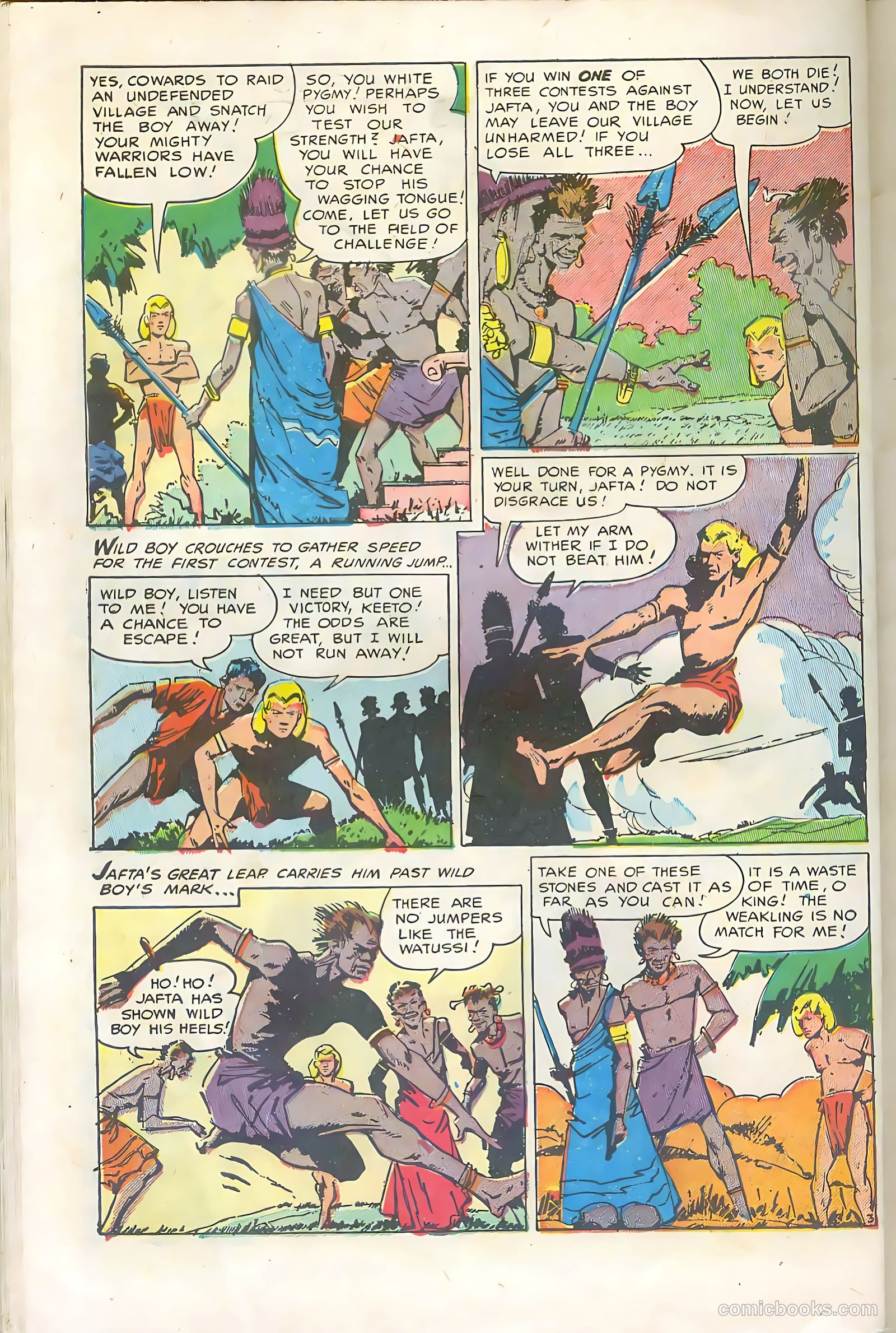 Wild Boy #8 (1952) — page 30 of 36