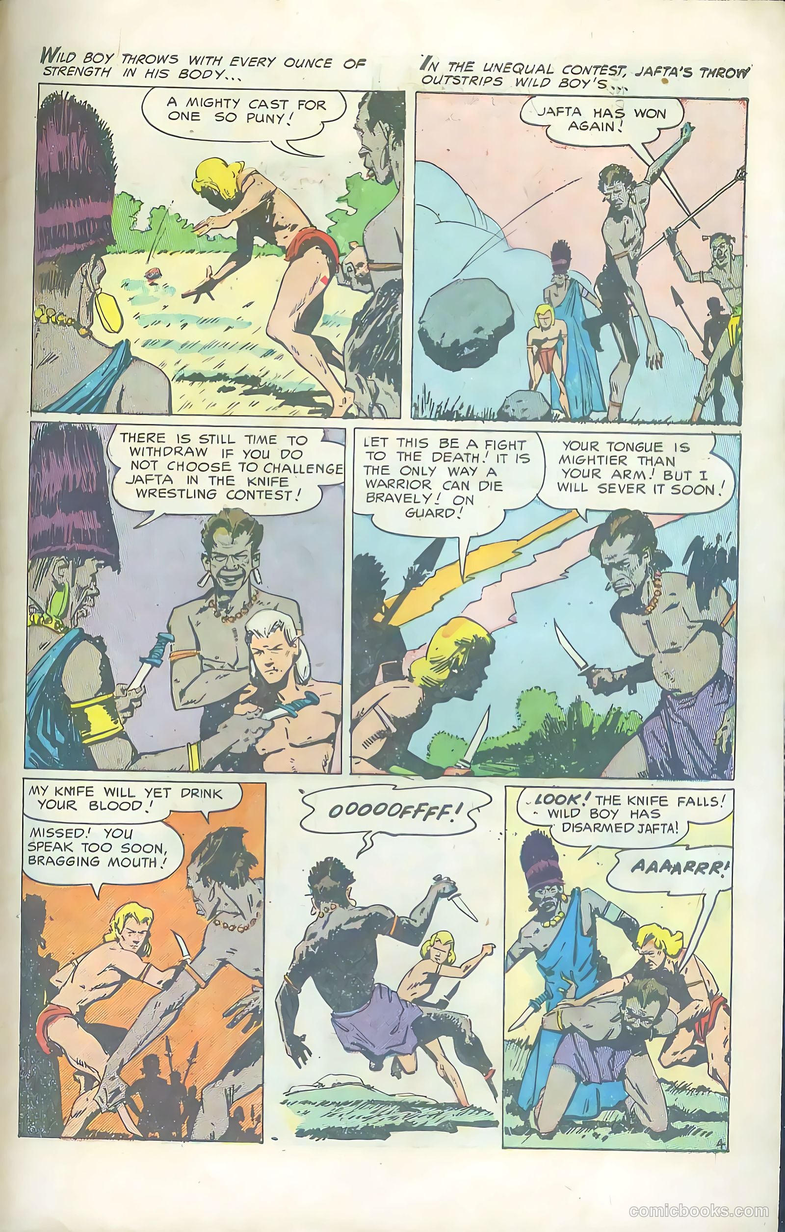 Wild Boy #8 (1952) — page 31 of 36