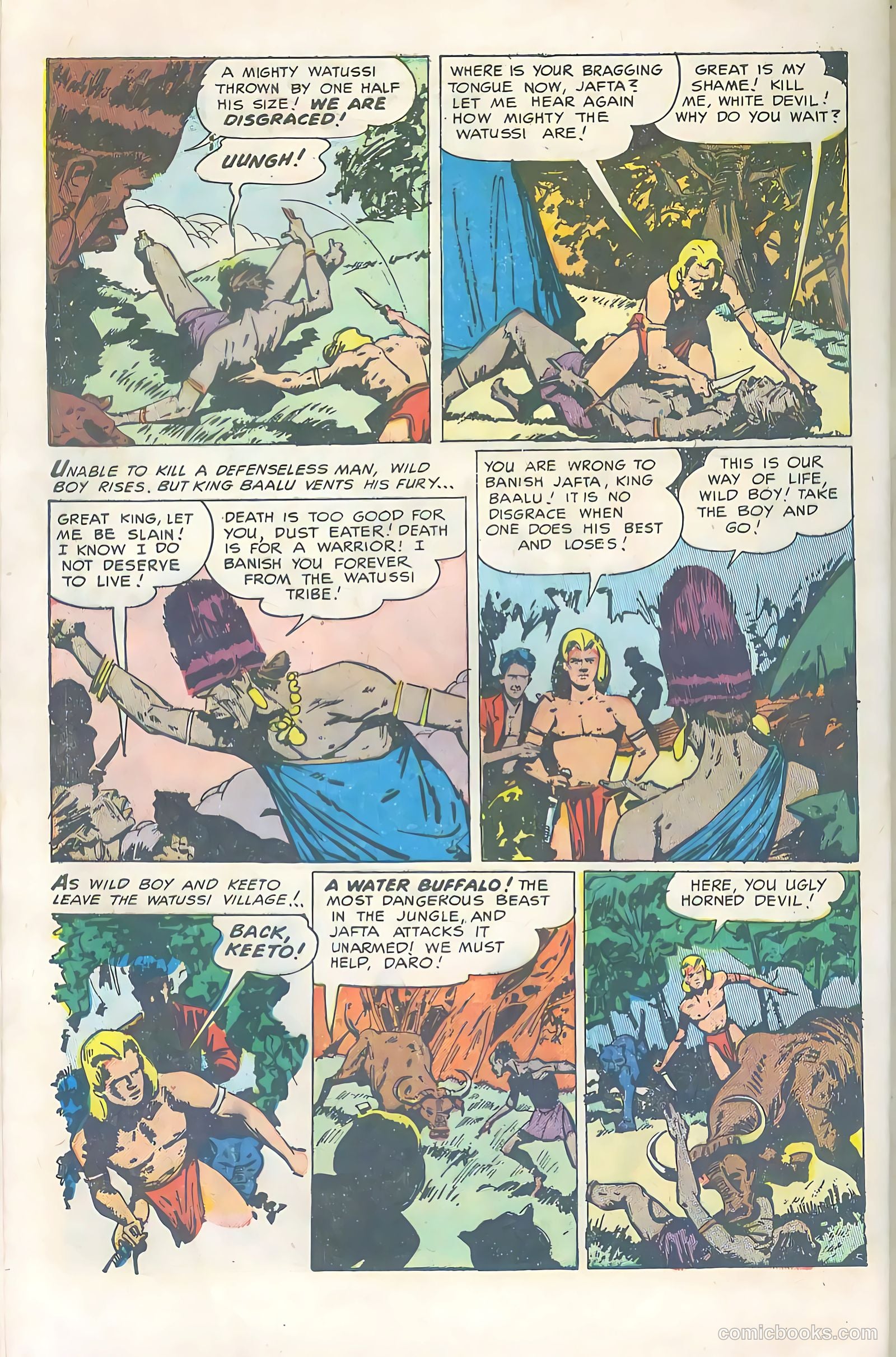 Wild Boy #8 (1952) — page 32 of 36