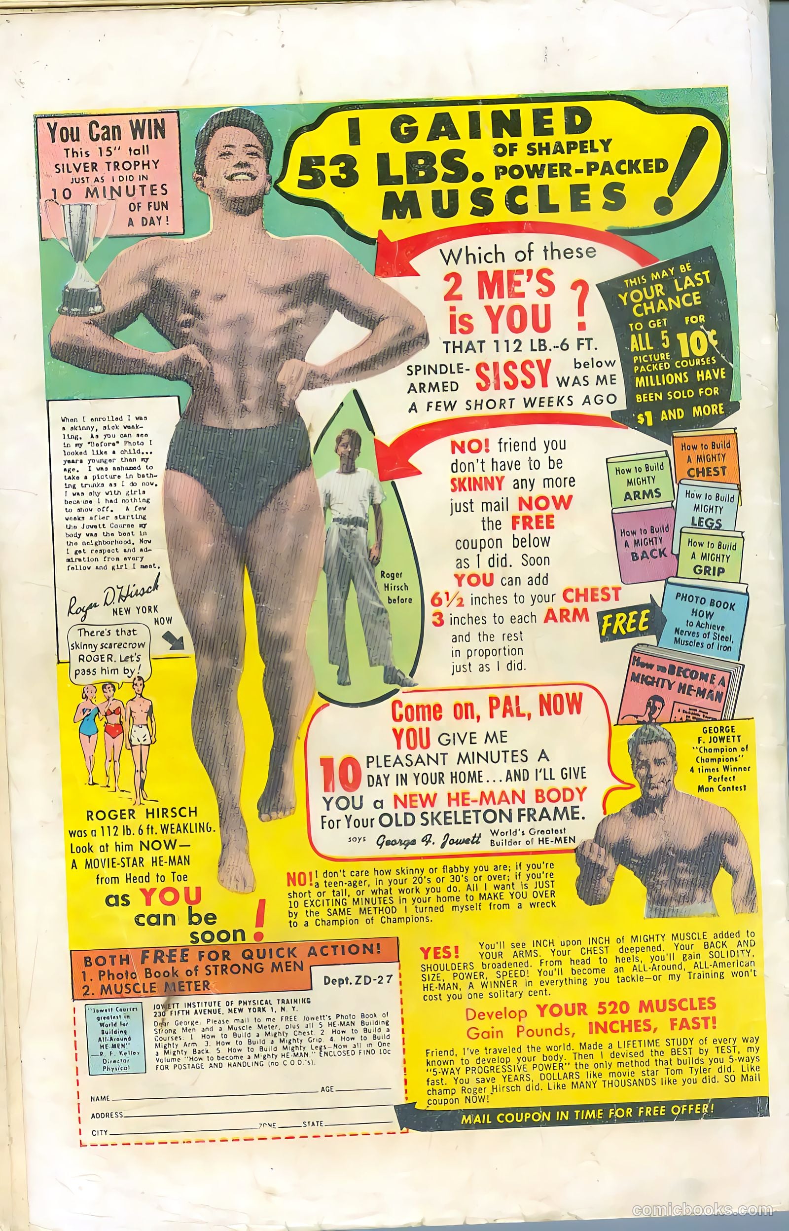 Wild Boy #8 (1952) — page 36 of 36
