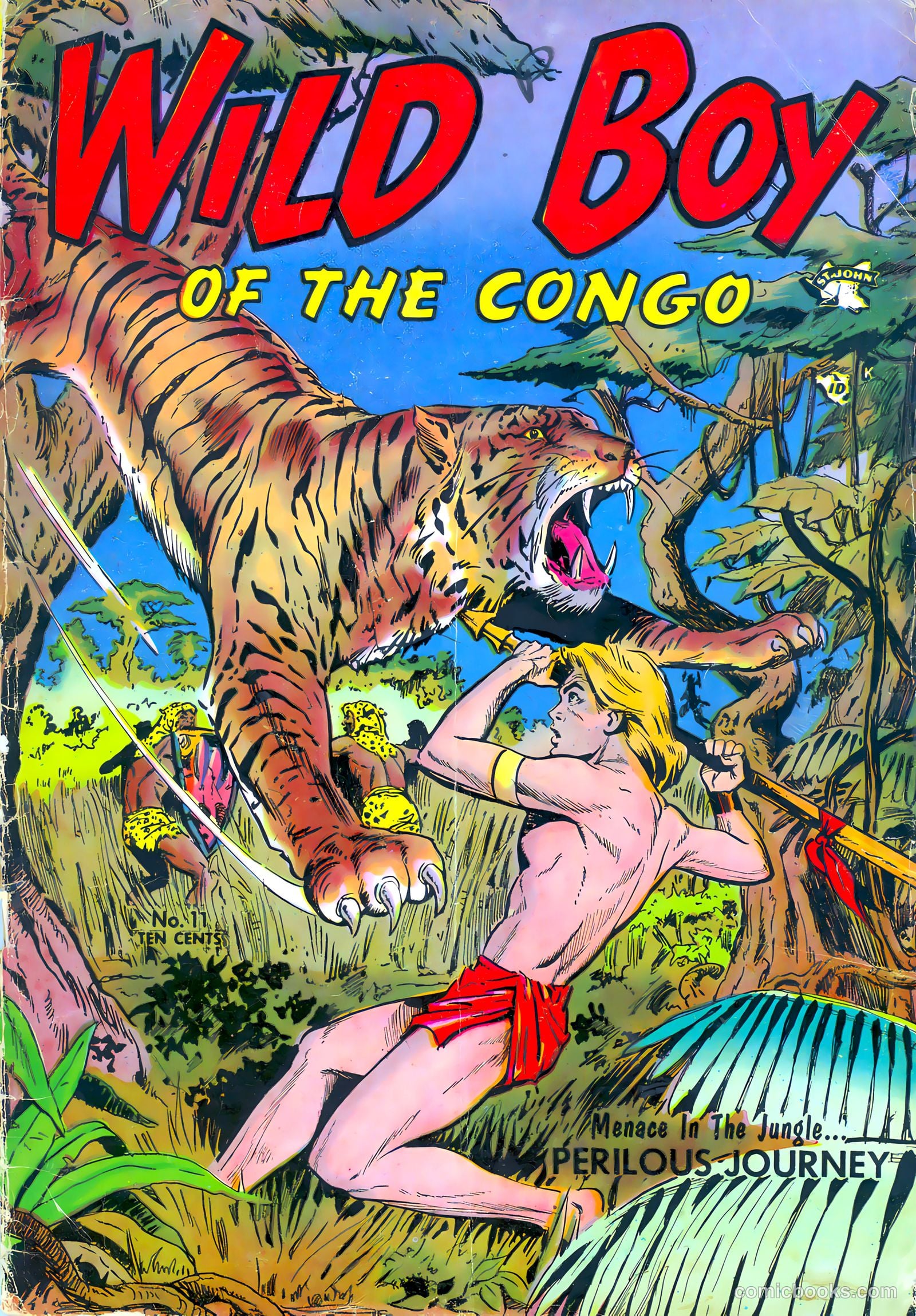 Wild Boy of the Congo #11 (1954) — page 2 of 37