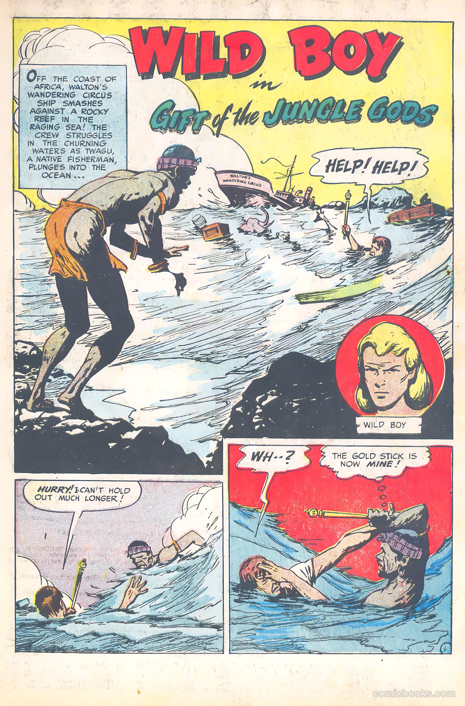 Wild Boy of the Congo #11 (1954) — page 4 of 37