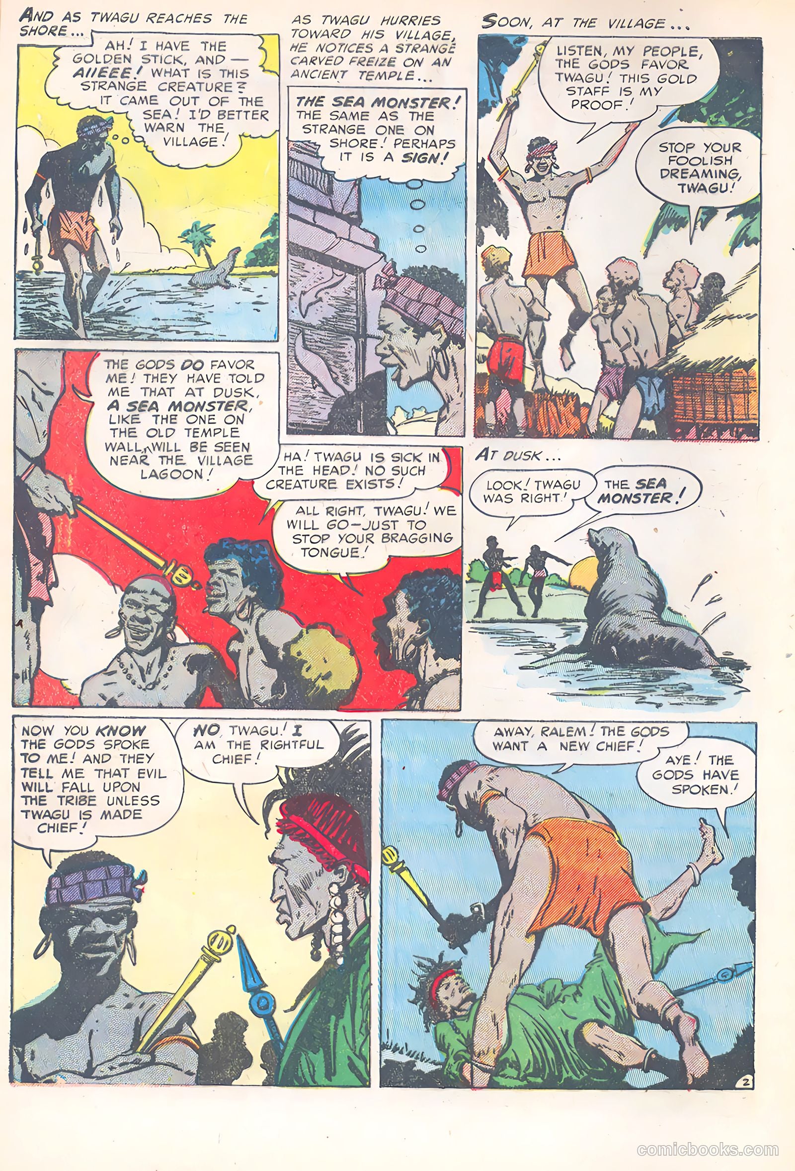 Wild Boy of the Congo #11 (1954) — page 5 of 37