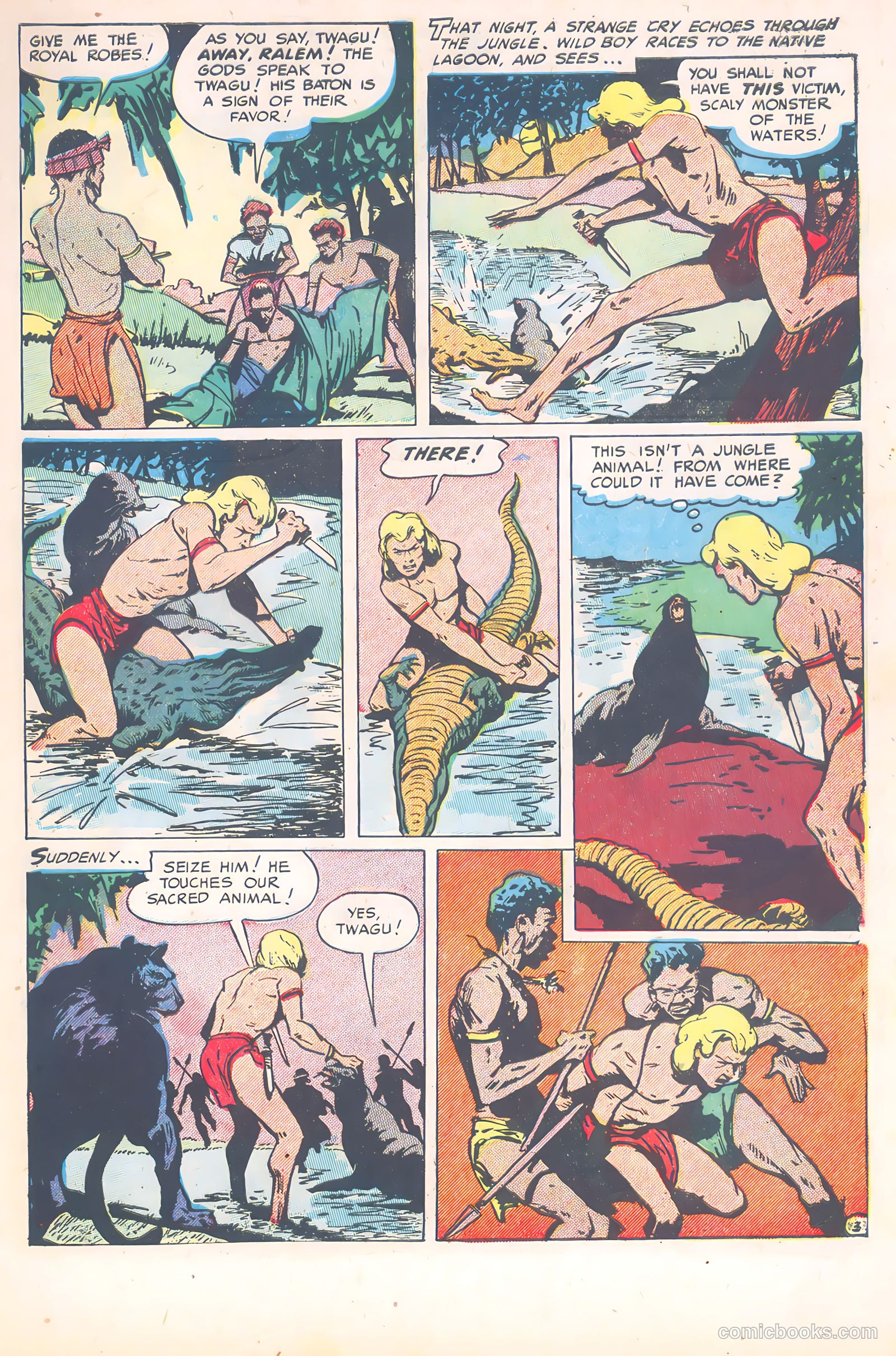 Wild Boy of the Congo #11 (1954) — page 6 of 37