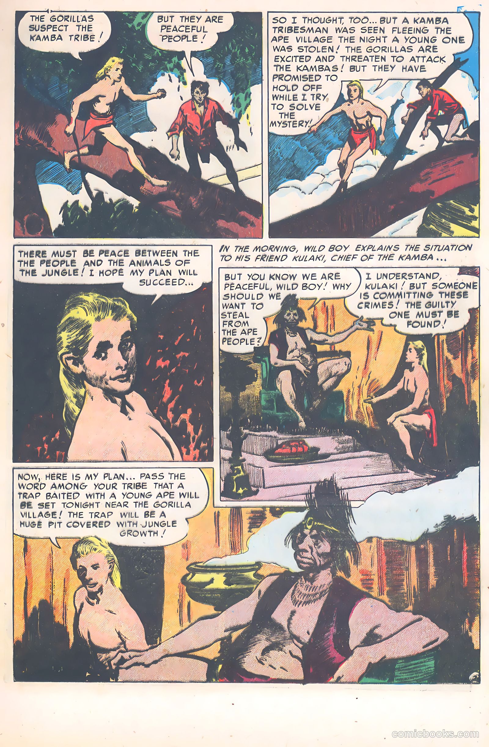 Wild Boy of the Congo #11 (1954) — page 16 of 37