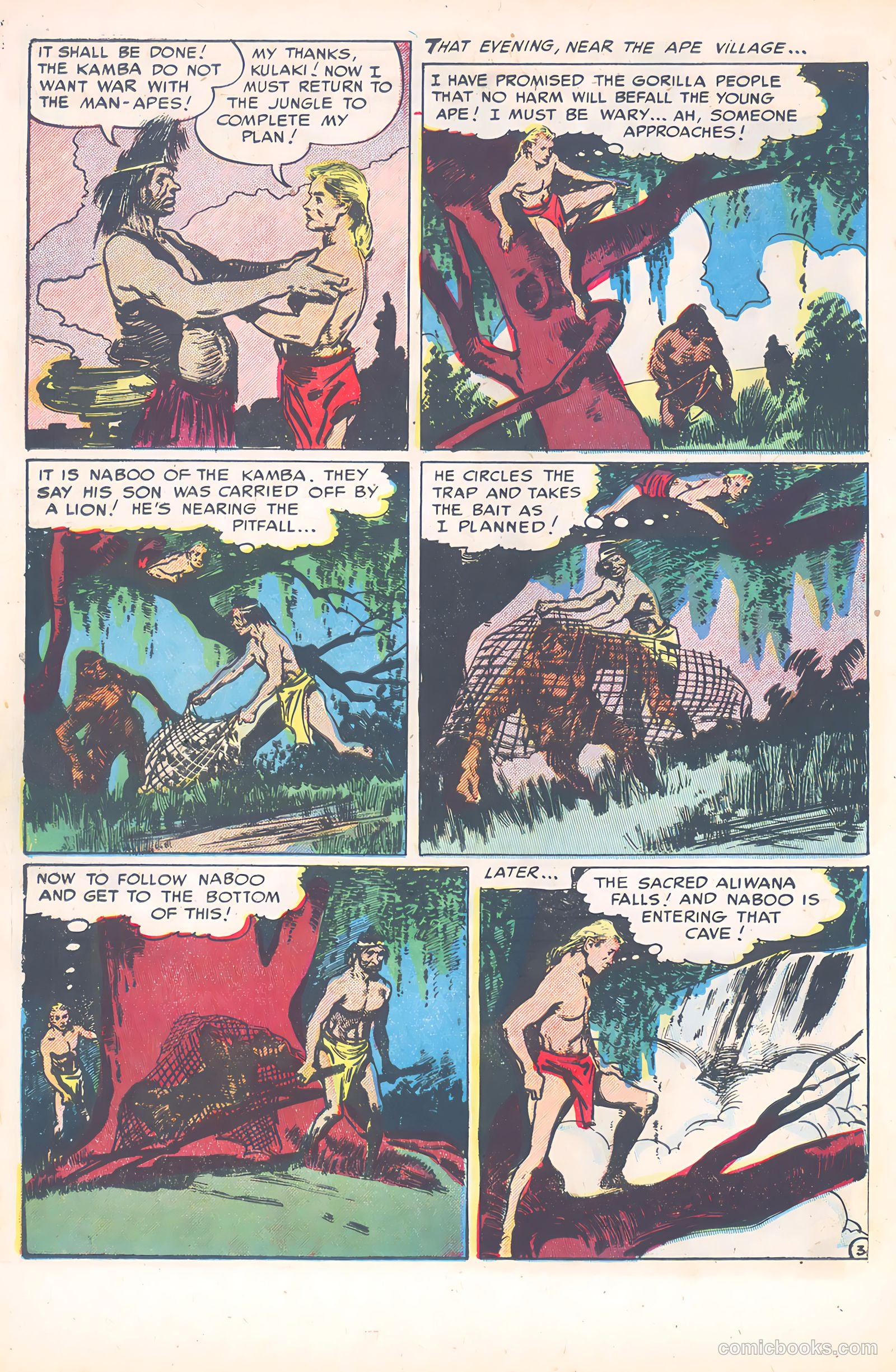Wild Boy of the Congo #11 (1954) — page 17 of 37