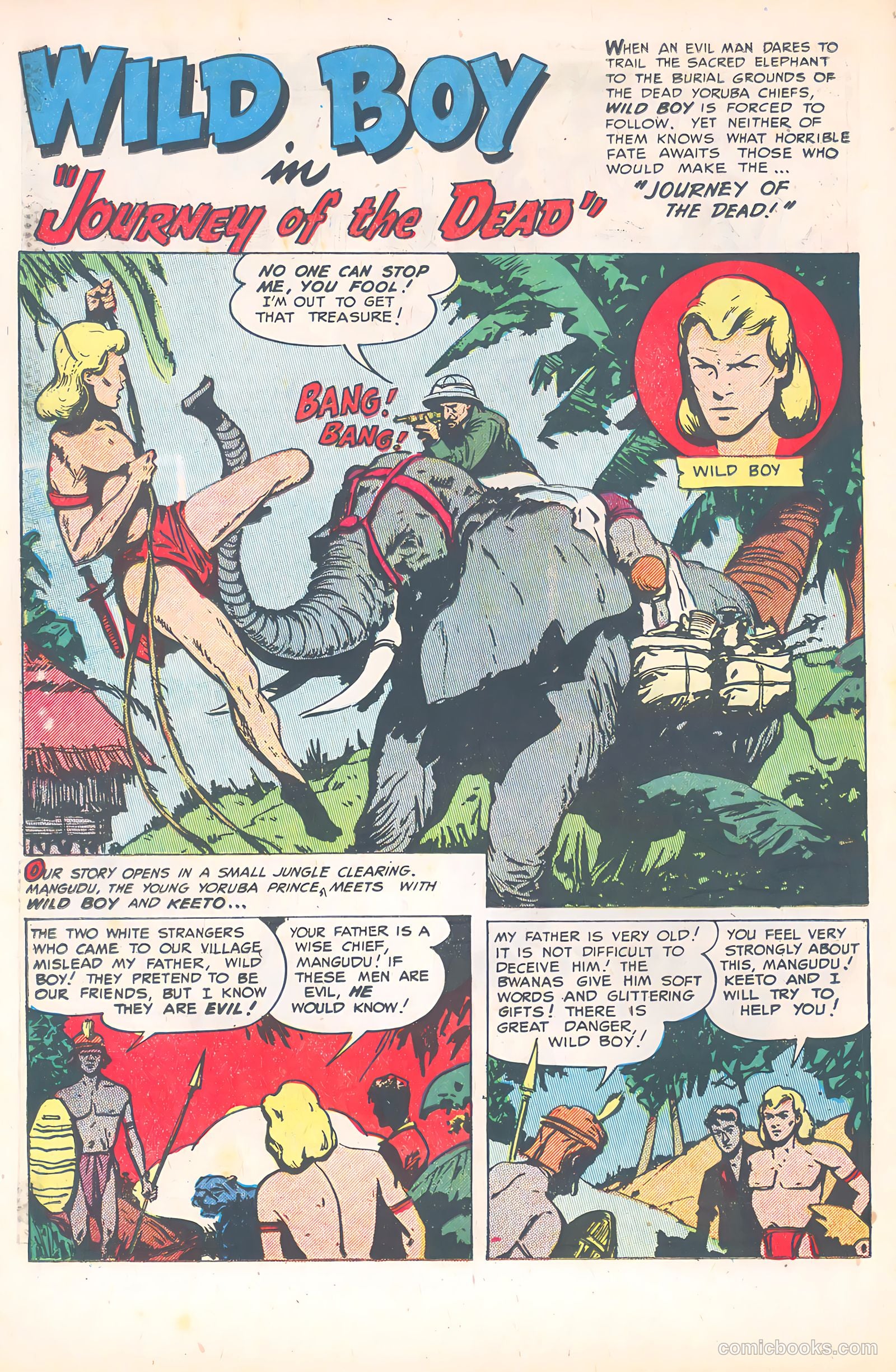 Wild Boy of the Congo #11 (1954) — page 27 of 37