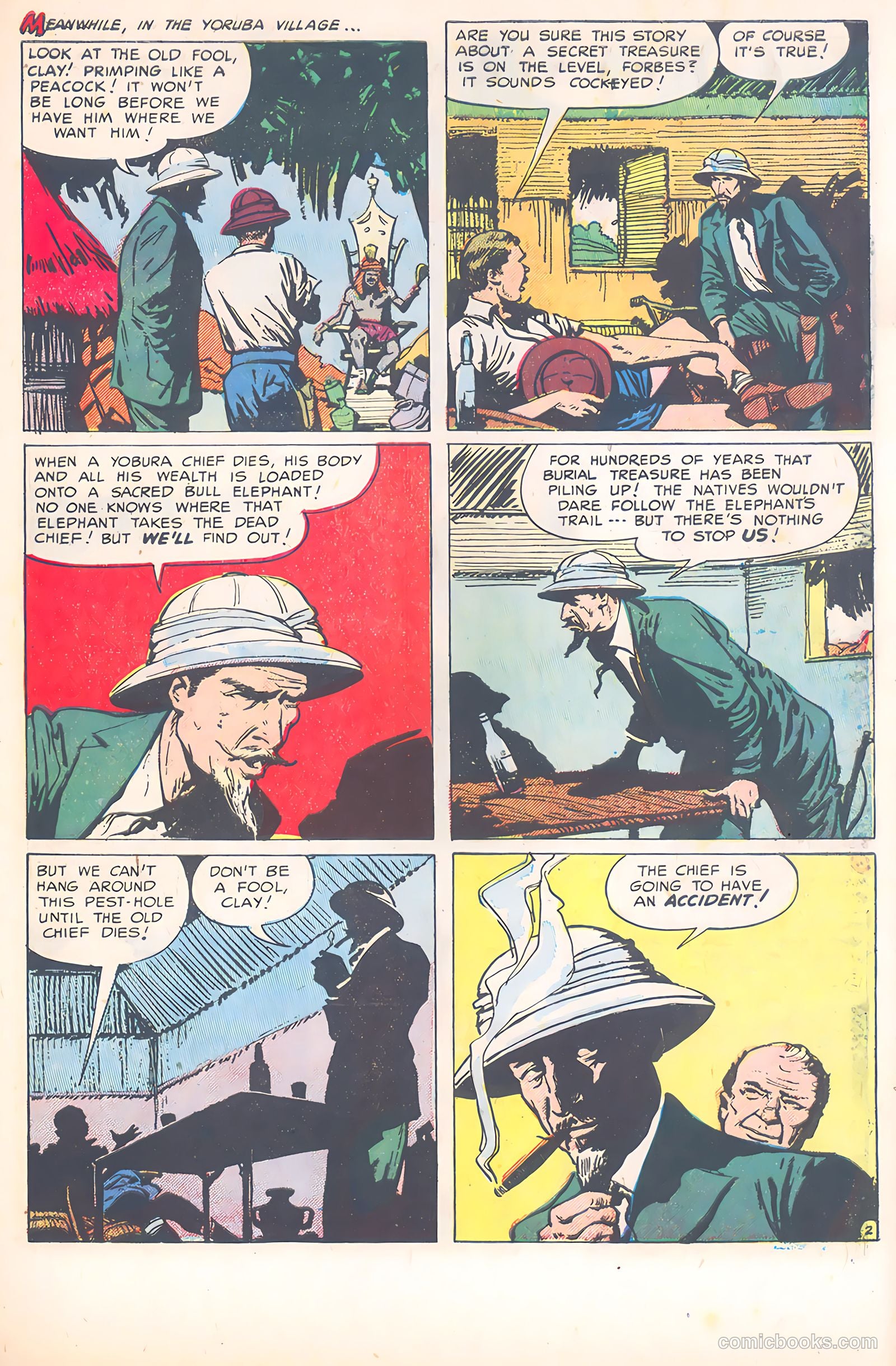 Wild Boy of the Congo #11 (1954) — page 28 of 37