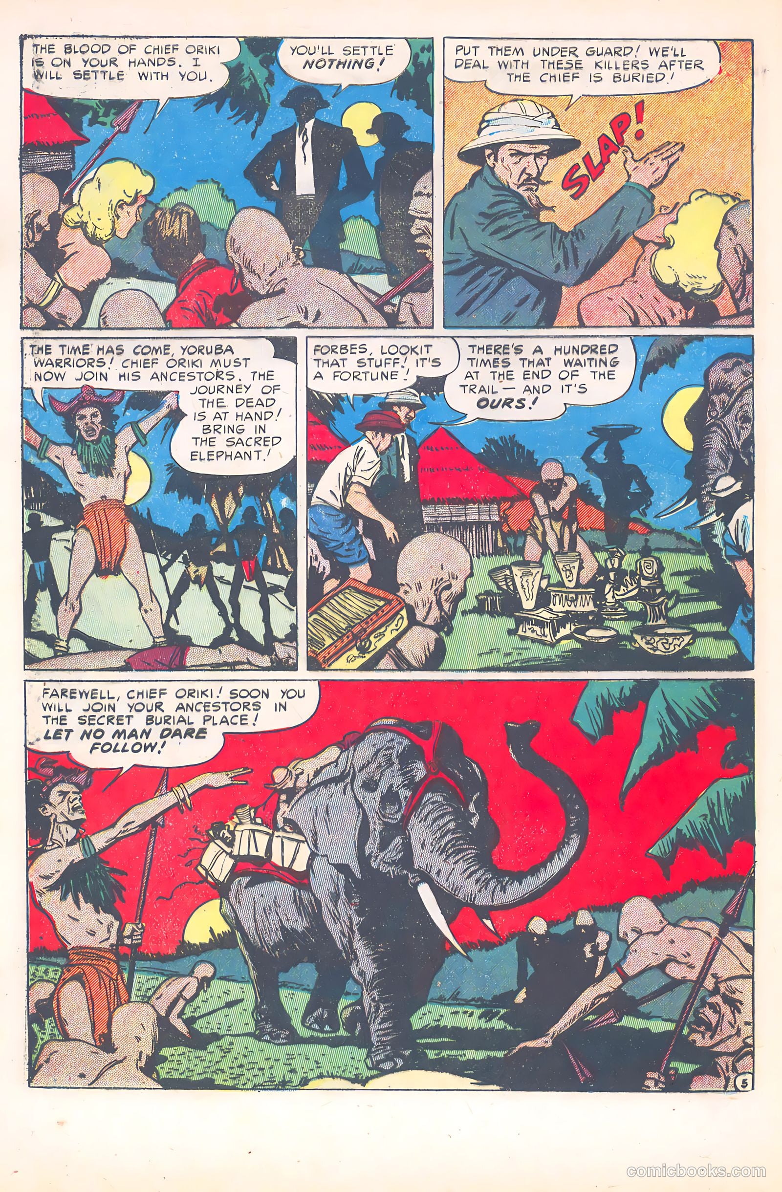 Wild Boy of the Congo #11 (1954) — page 31 of 37