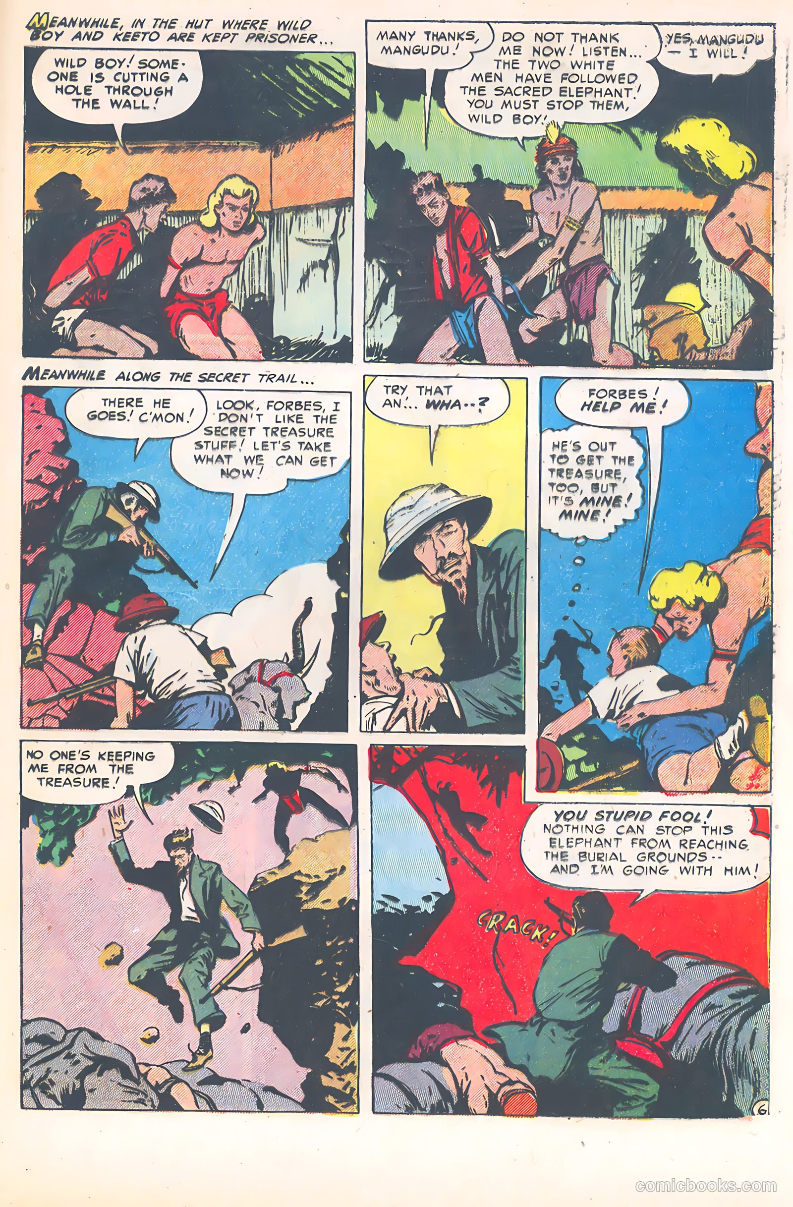 Wild Boy of the Congo #11 (1954) — page 32 of 37